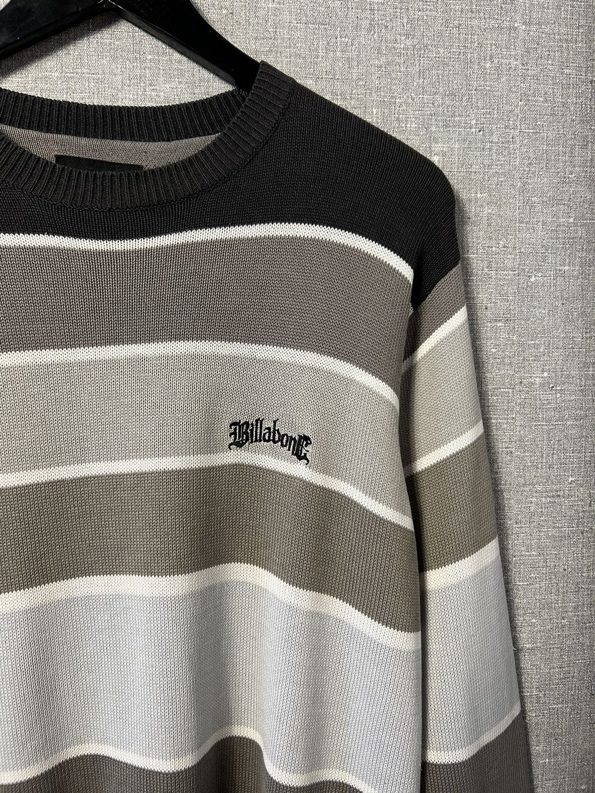 Billabong × Vintage Vintage Billabong Stripped Knitted Sweater Crewneck Jumper Size US S / EU 44-46 / 1 - 3 Thumbnail