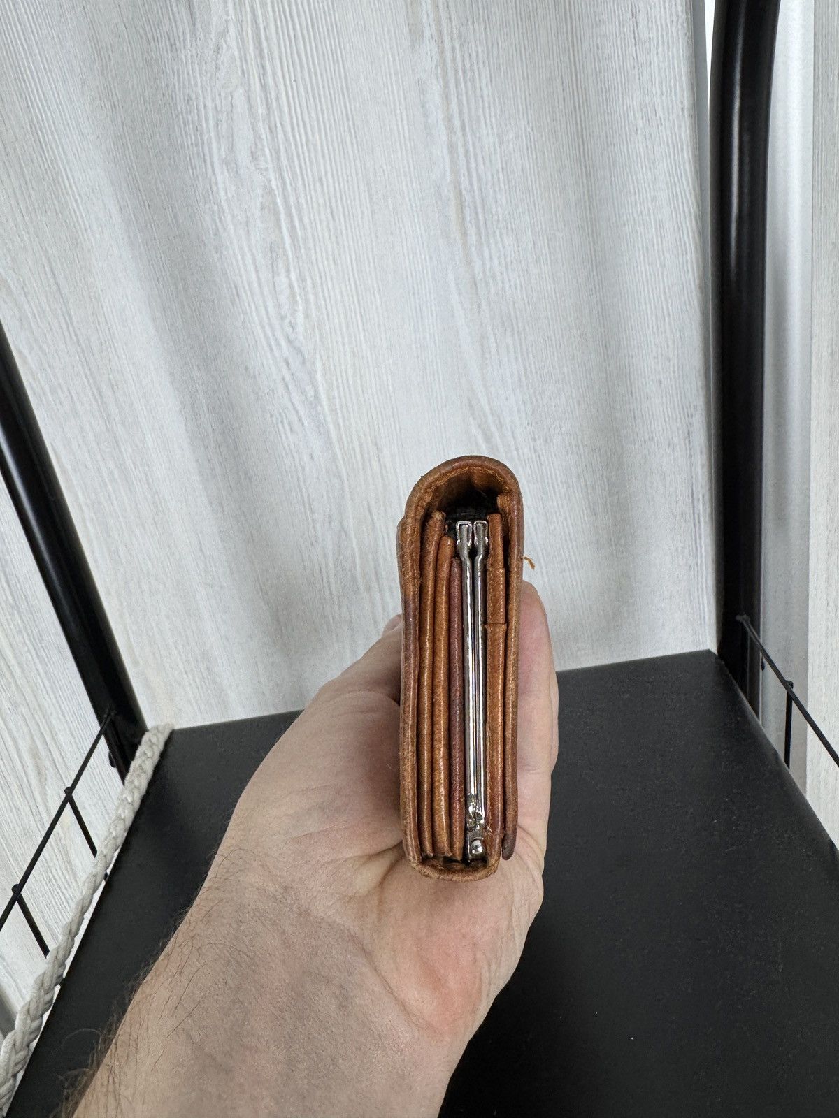 Genuine Leather Kenzo vintage brown leather wallet Size ONE SIZE - 5 Thumbnail