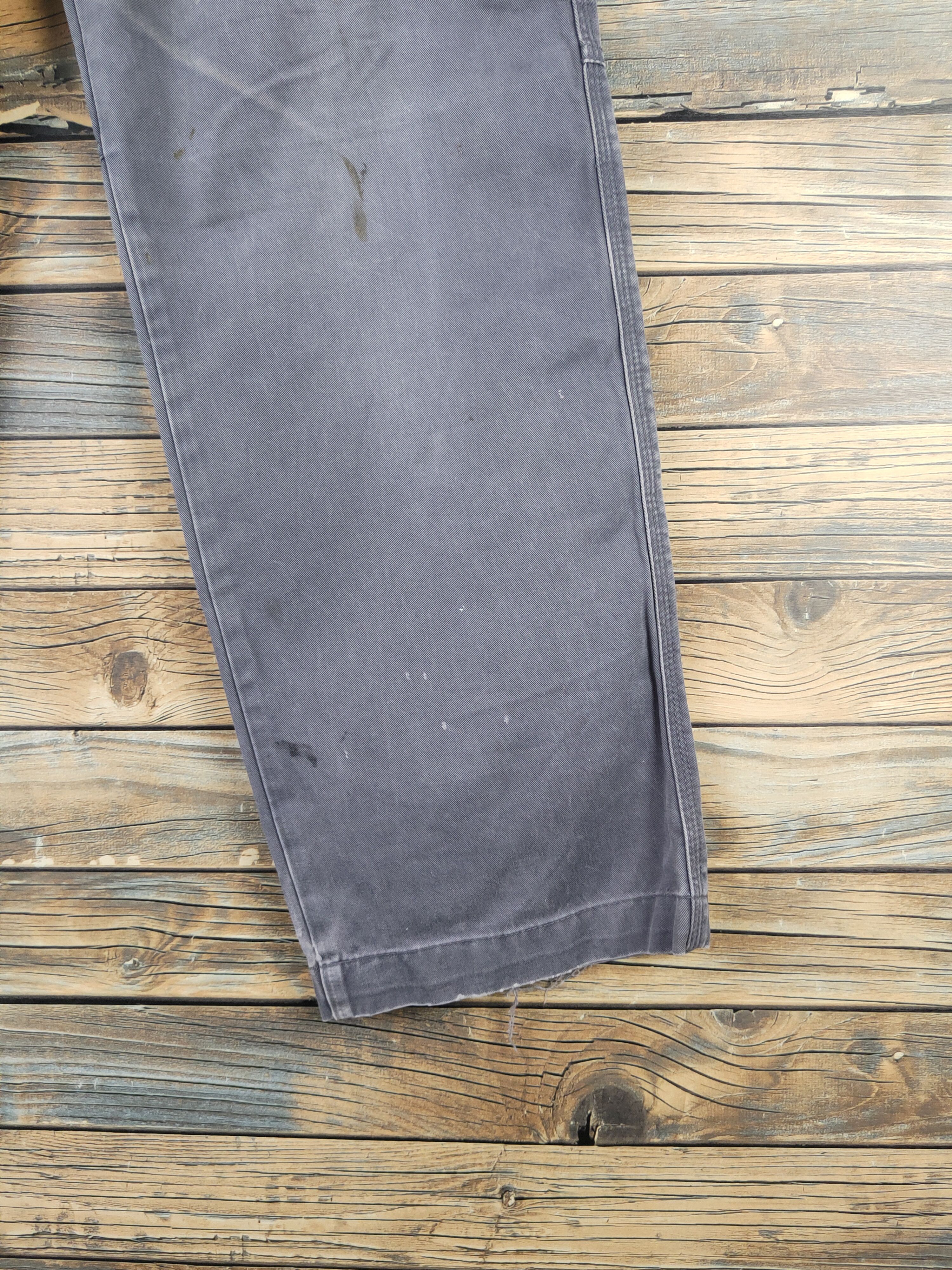 Japanese Brand DL Evenriver Dark Gray Multipocket Cargo Pants #46-272T Size US 29 - 6 Thumbnail