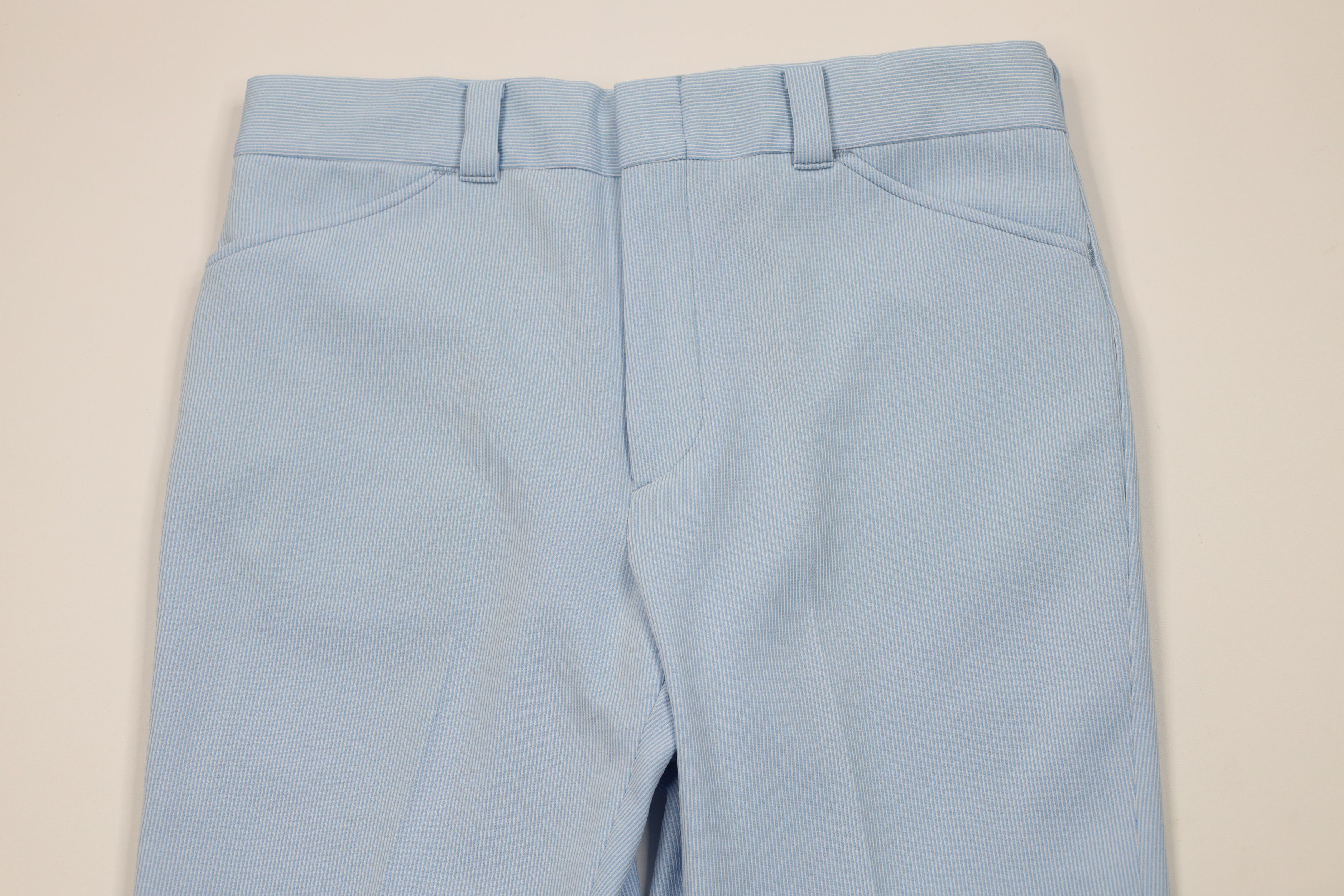 Levi's Vintage 70s Levis Knit Wide Leg Bell Bottoms Chino Pants USA Size US 34 / EU 50 - 2 Thumbnail