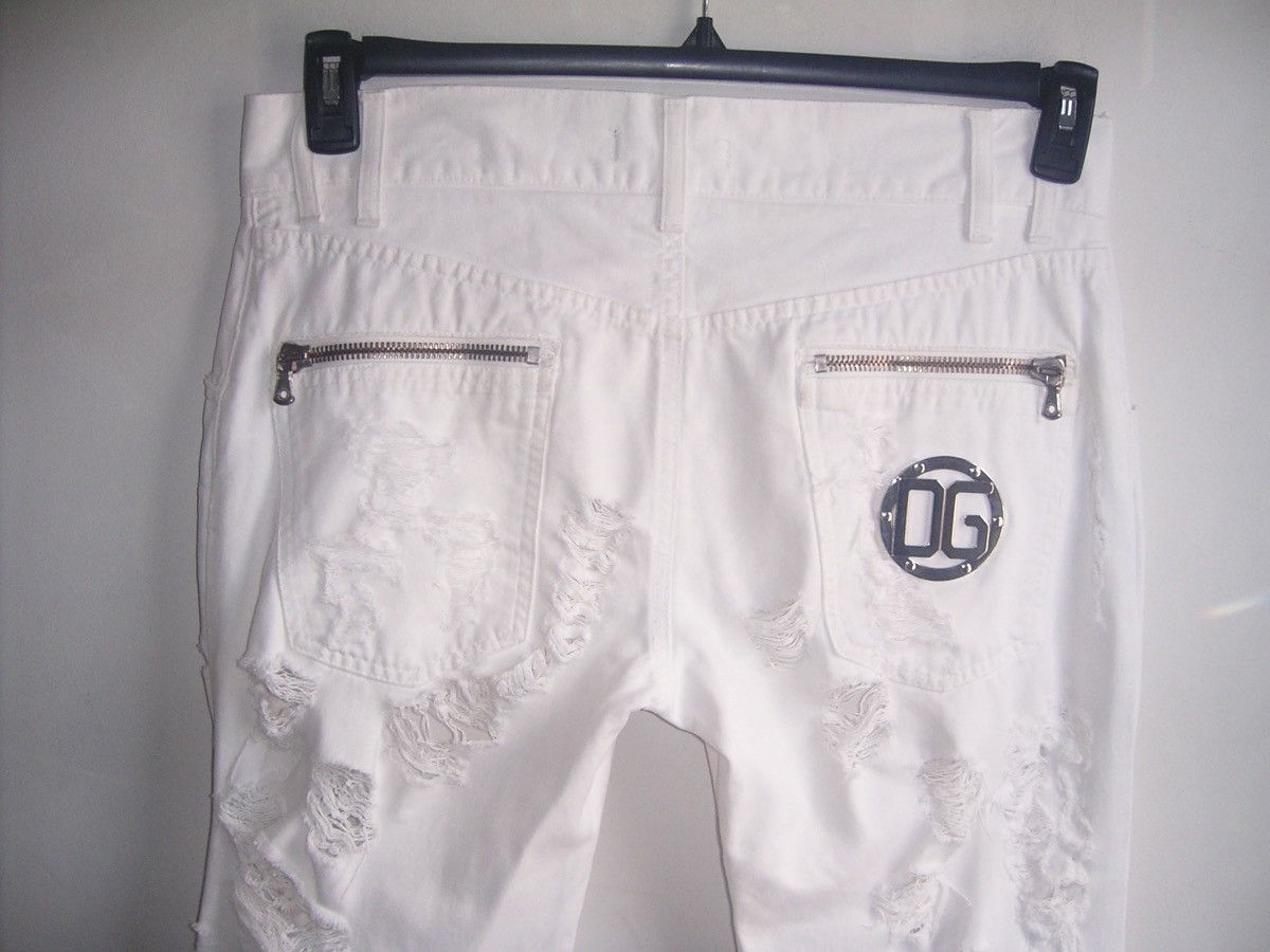 Dolce & Gabbana SS06 Dolce & Gabbana Destroyed Distressed Jeans Size US 34 / EU 50 - 10 Thumbnail