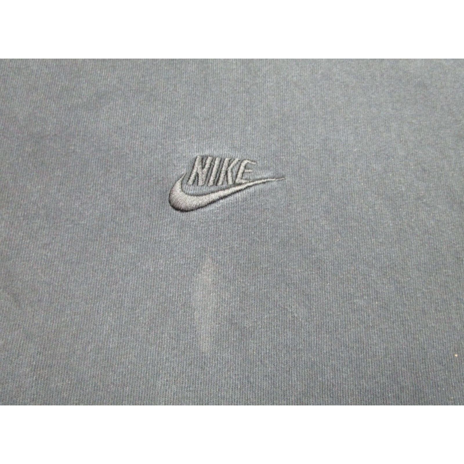 Nike VINTAGE Nike T-Shirt Mens Large Black Embroidered Logo Grunge Punk Goth Skater Streetwear Size US L / EU 52-54 / 3 - 5 Thumbnail