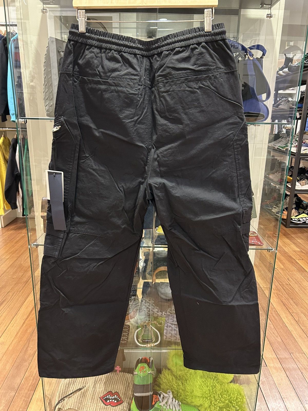 Juun.J Juun.J Nylon Sweatpants - Black Size US 30 / EU 46 - 2 Thumbnail