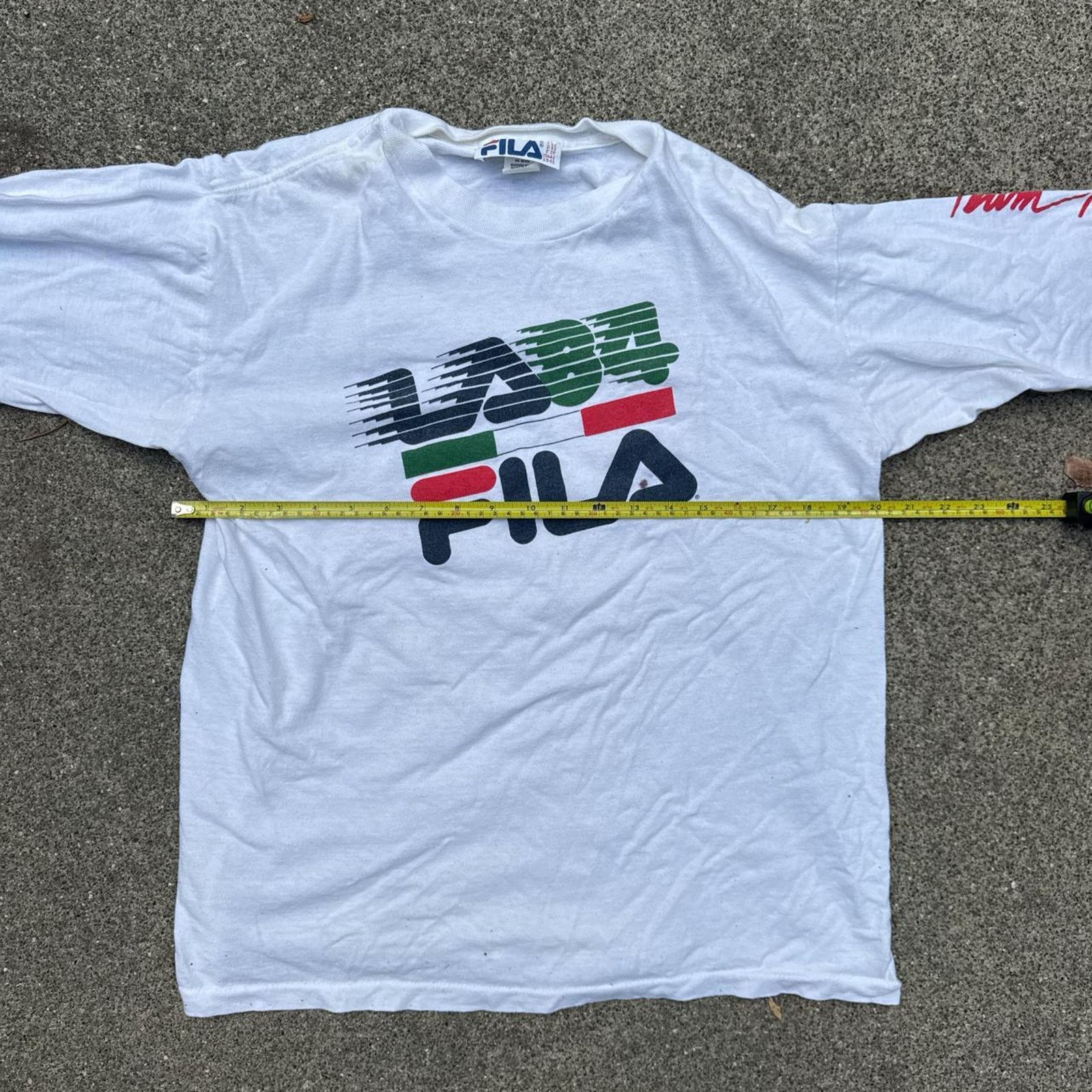 Fila Vintage Fila 1984 LA Long Sleeve Shirt – Size Large Size US L / EU 52-54 / 3 - 7 Thumbnail