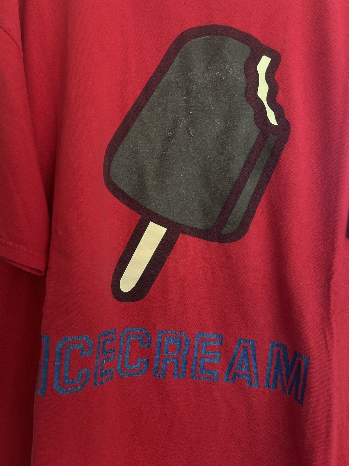 Icecream Vintage Icecream Red Graphic T-shirt Size US XXL / EU 58 / 5 - 2 Thumbnail