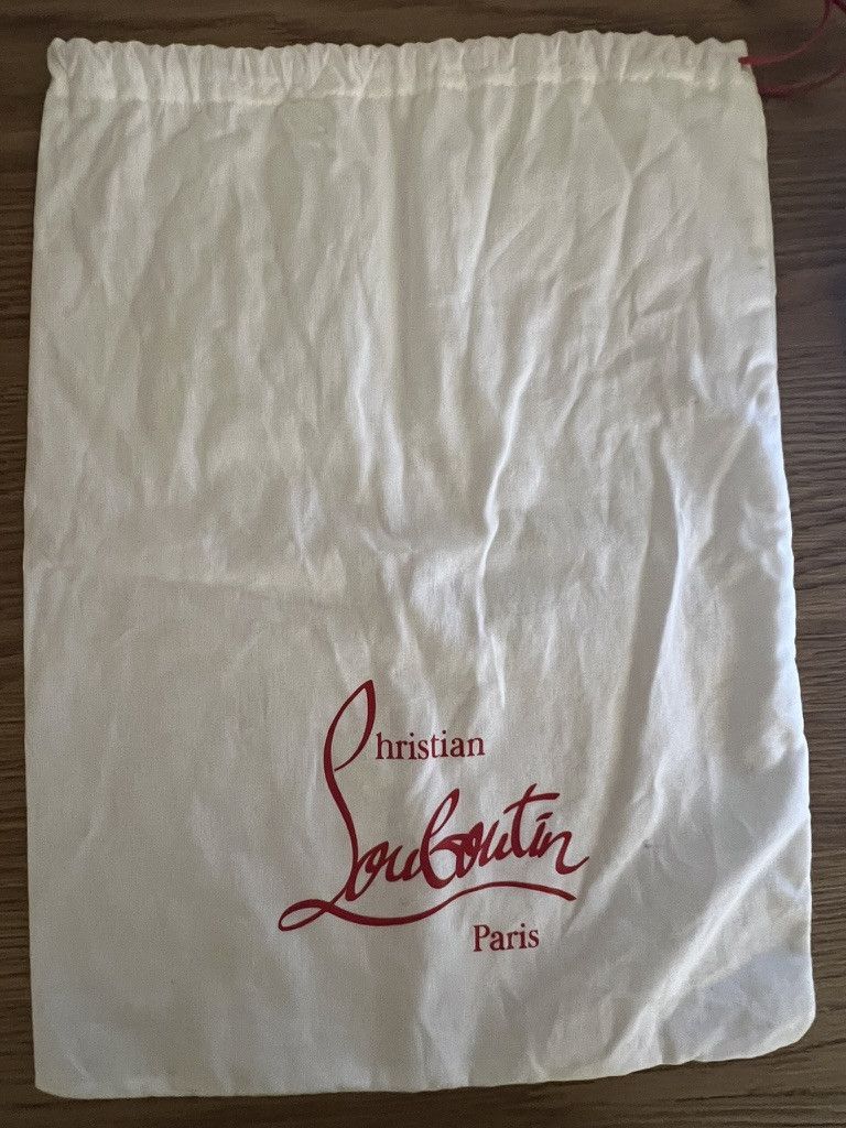 Christian Louboutin RICKY BELT 35 CALF PARIS/CALF P/METAL Size 34 - 15 Thumbnail