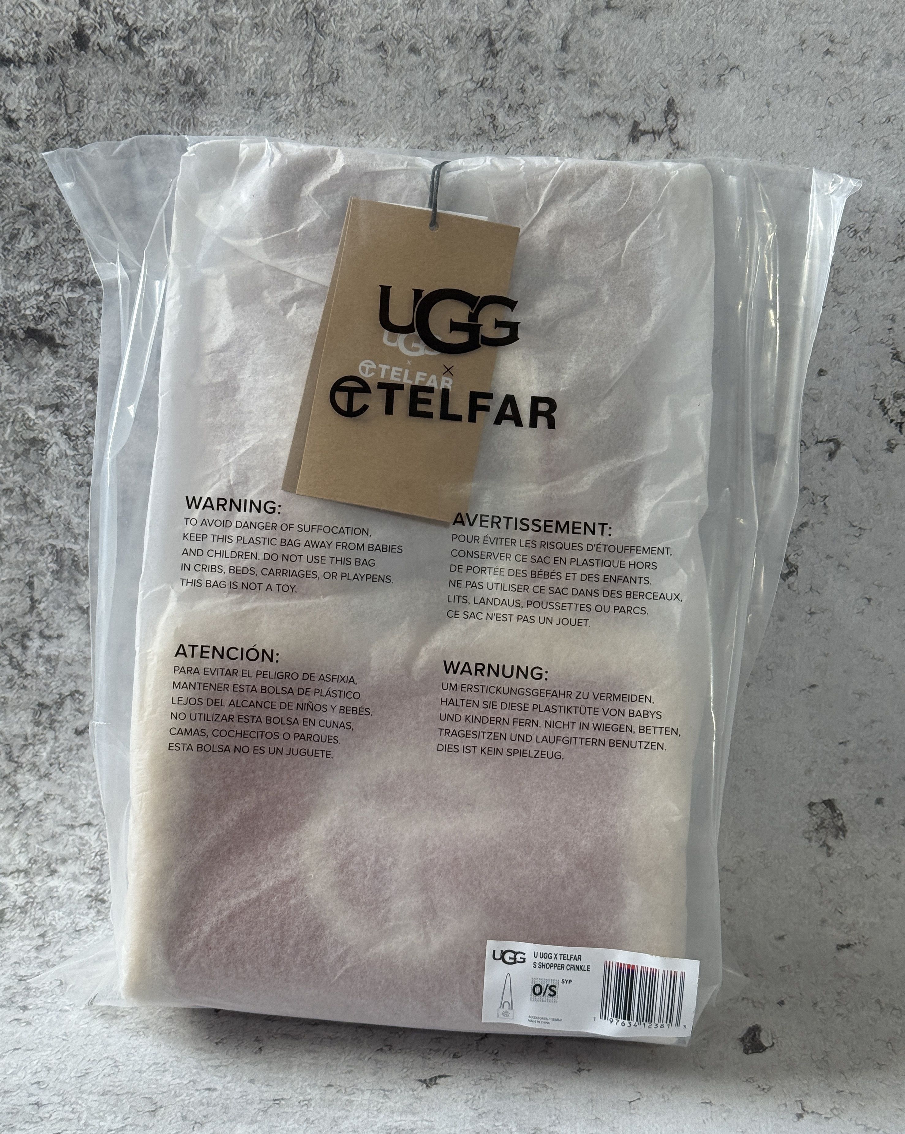Ugg UGG X TELFAR SHOPPER S CRINKLE SYP O\S Size ONE SIZE - 9 Thumbnail