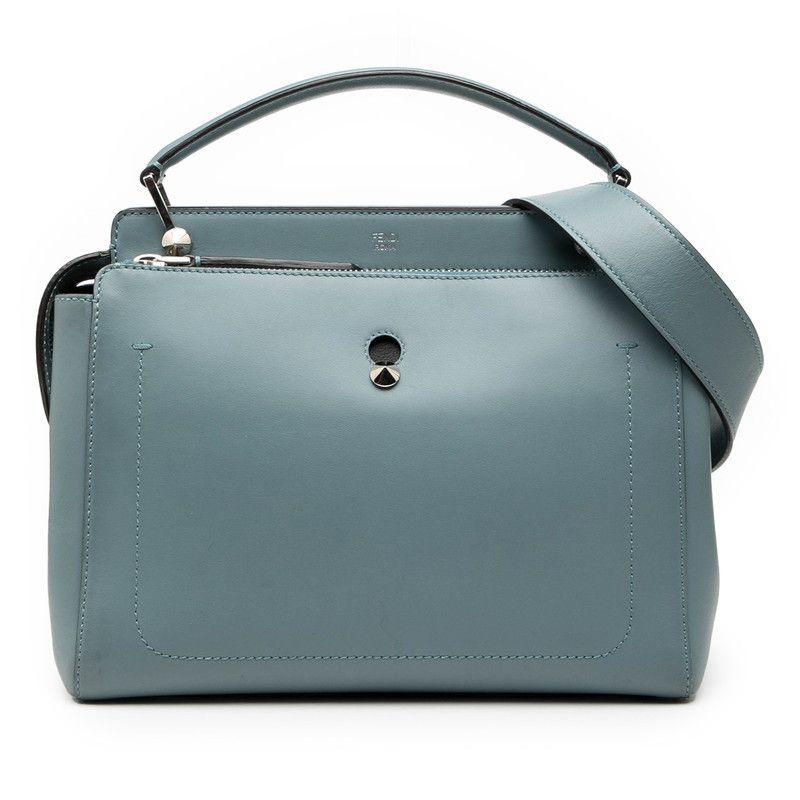 Fendi FENDI Dotcom Leather 2way Bag Leather Shoulder Bag 8BN293 DUTY FREE for USA