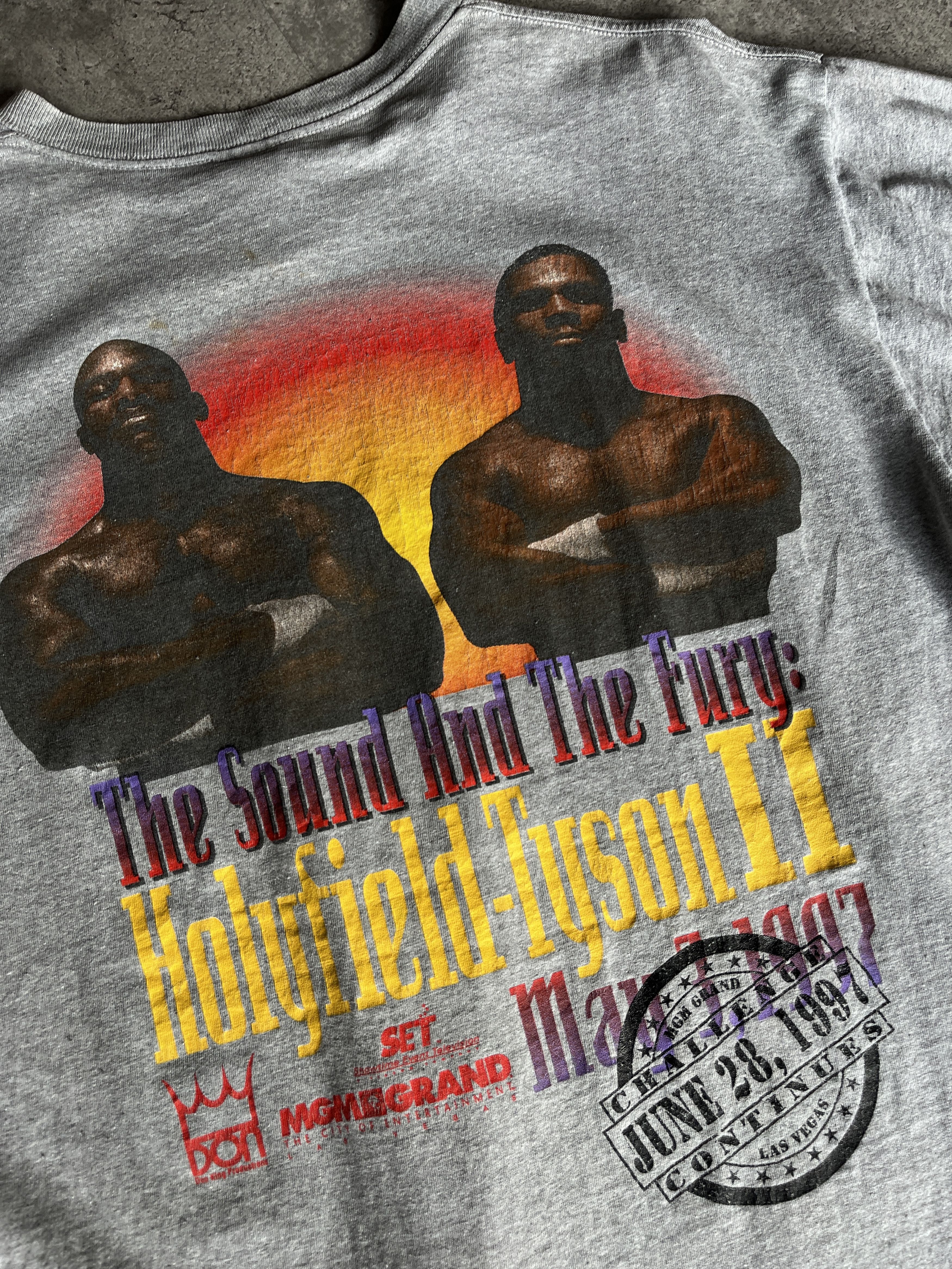 Other HOLYFIELD VS TYSON II "GREY" Size US XL / EU 56 / 4 - 5 Thumbnail