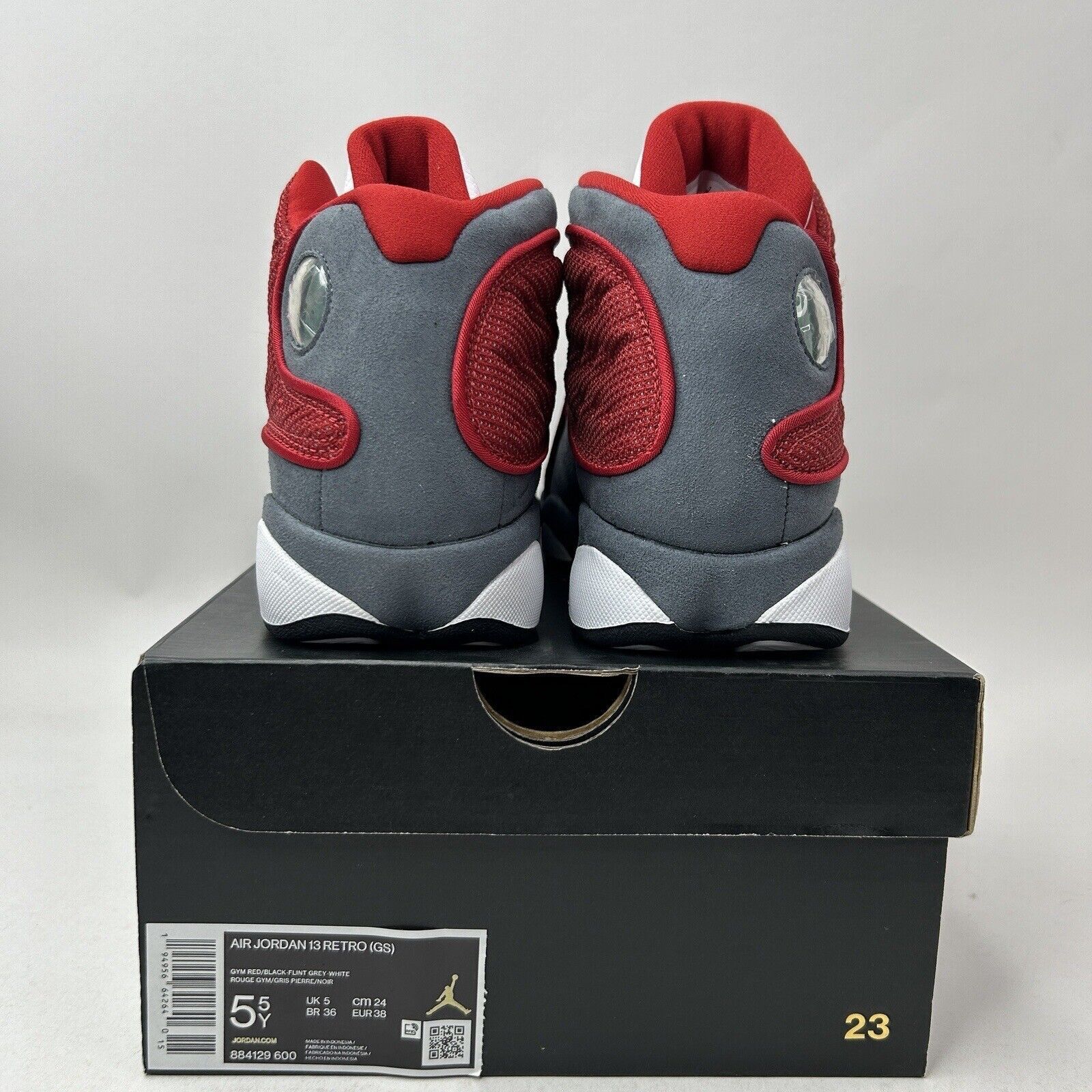 Nike Nike Air Jordan 13 Retro GS “Red Flint” 2023 Size US 7 / IT 37 - 4 Thumbnail