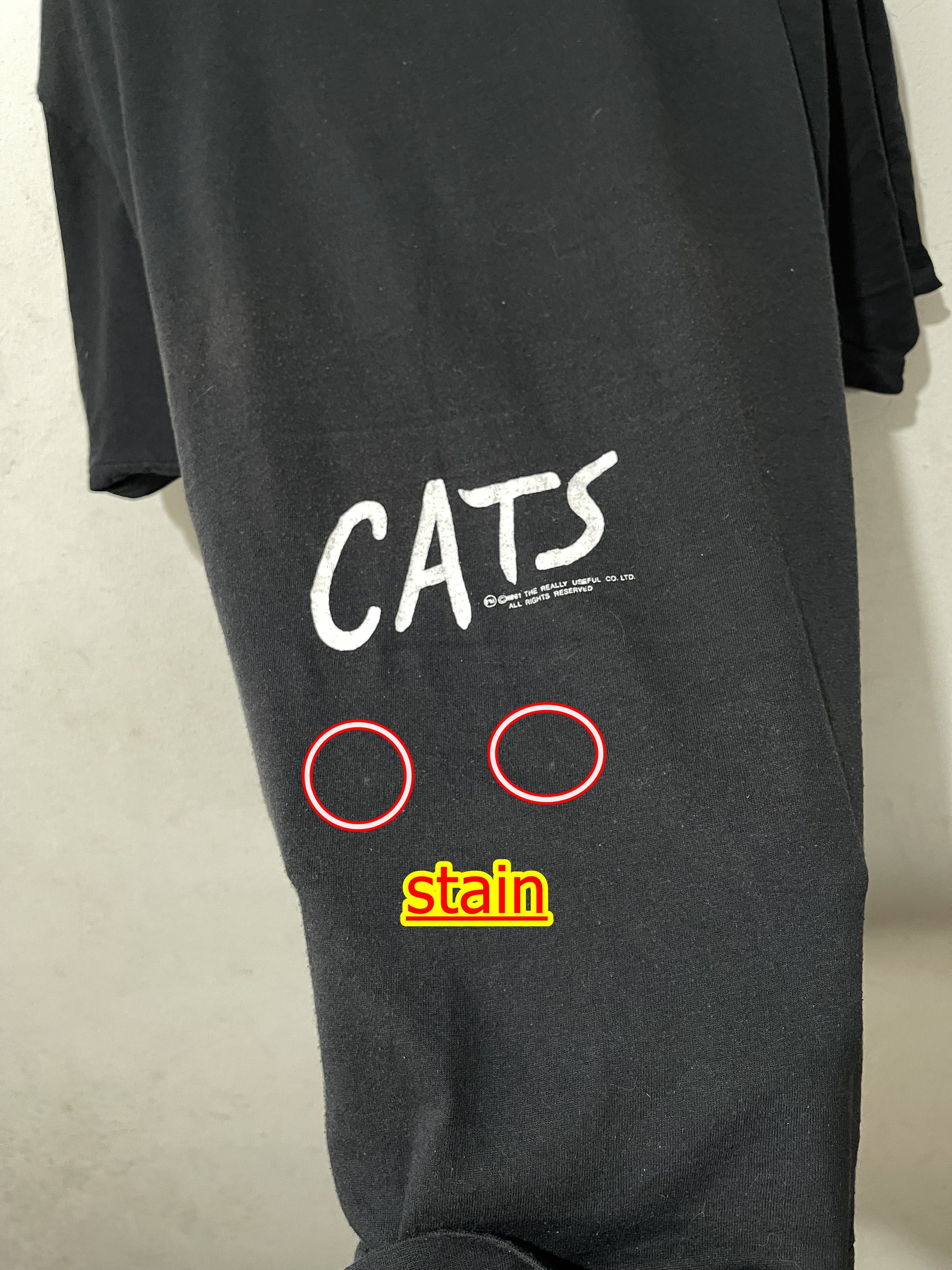 Vintage Vintage 80s Cats Andrew Lloyd Webber Shirt Size US L / EU 52-54 / 3 - 8 Thumbnail