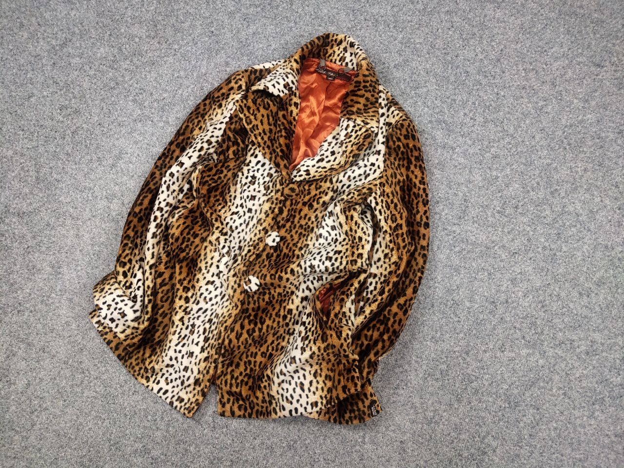 Miss Sixty Miss Sixty luxury vintage Y2K Style Leopard Fur Coat Jacket Size S / US 4 / IT 40 - 4 Thumbnail