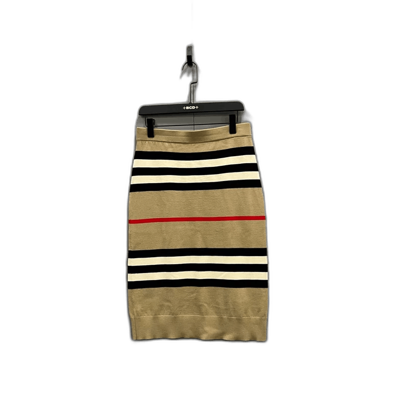 Burberry Burberry Classic Striped Knit Skirt Size L Size US 34 / EU 50 - 1 Thumbnail