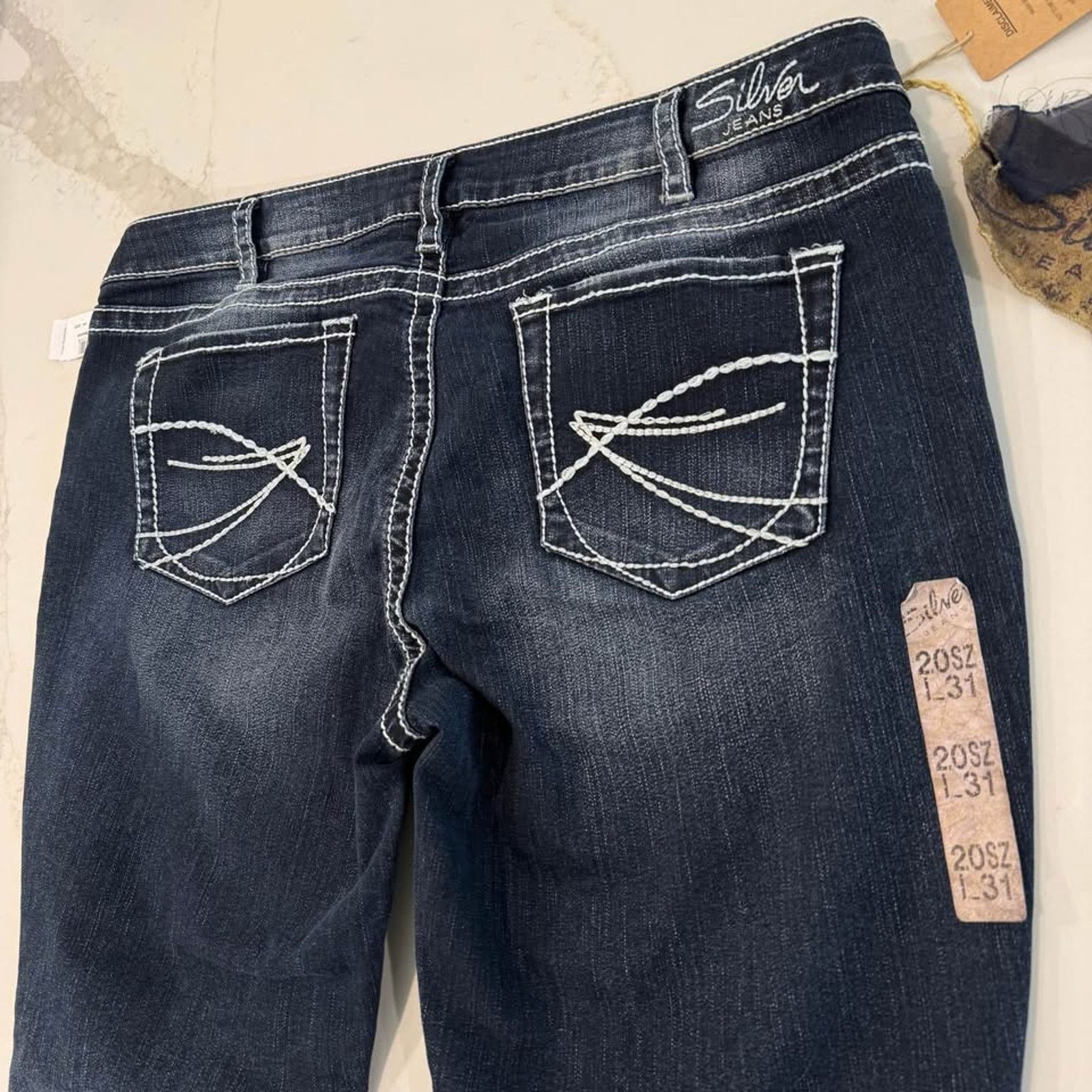 Silver Jeans Co. Silver Jeans NWT Aiko Bootcut Denim Women's W20xL31 Blue Size 42" / US 20 - 7 Thumbnail