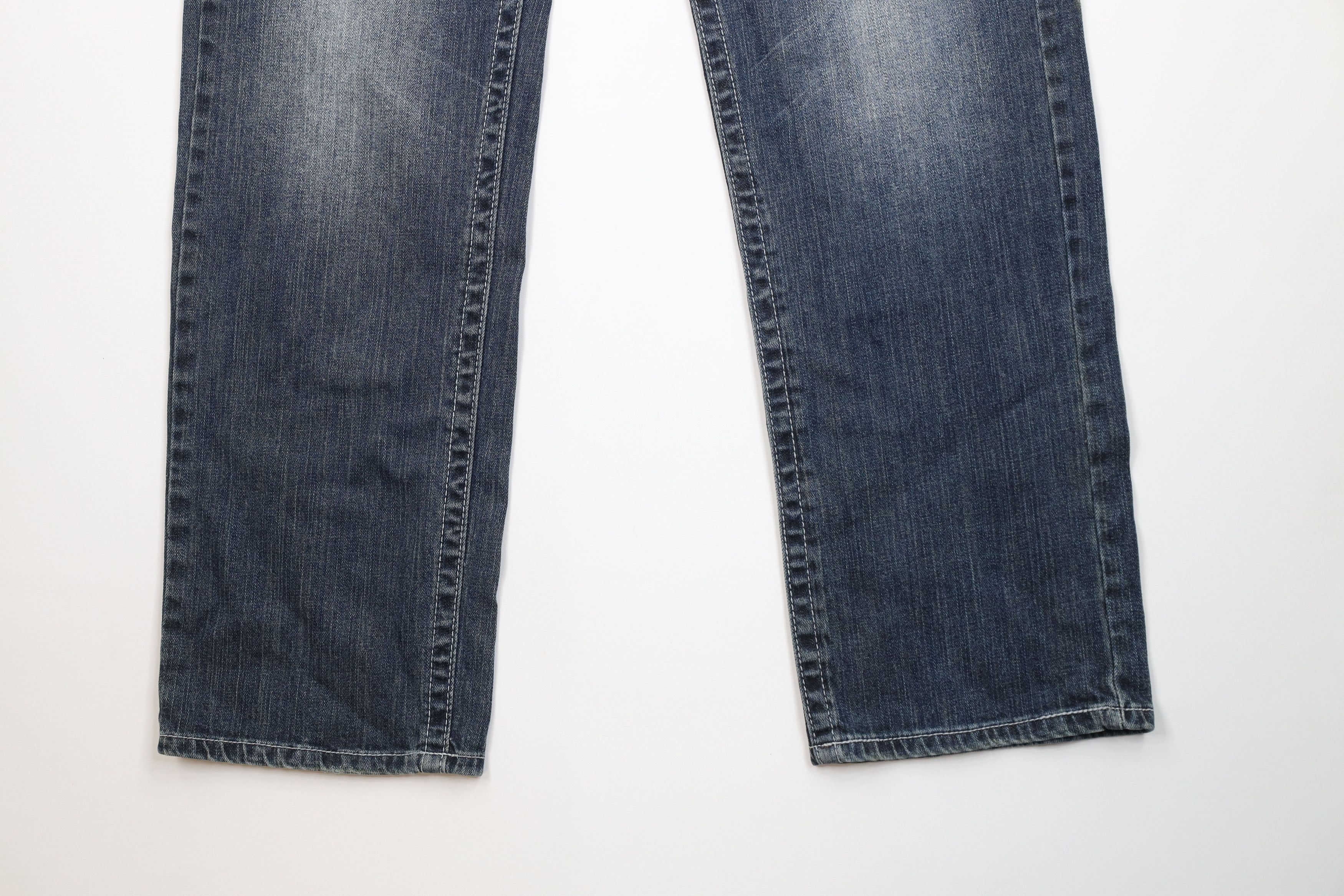 Pelle Pelle Vintage 90s Y2K Pelle Pelle Wide Leg Denim Jeans Blue Size US 36 / EU 52 - 4 Thumbnail