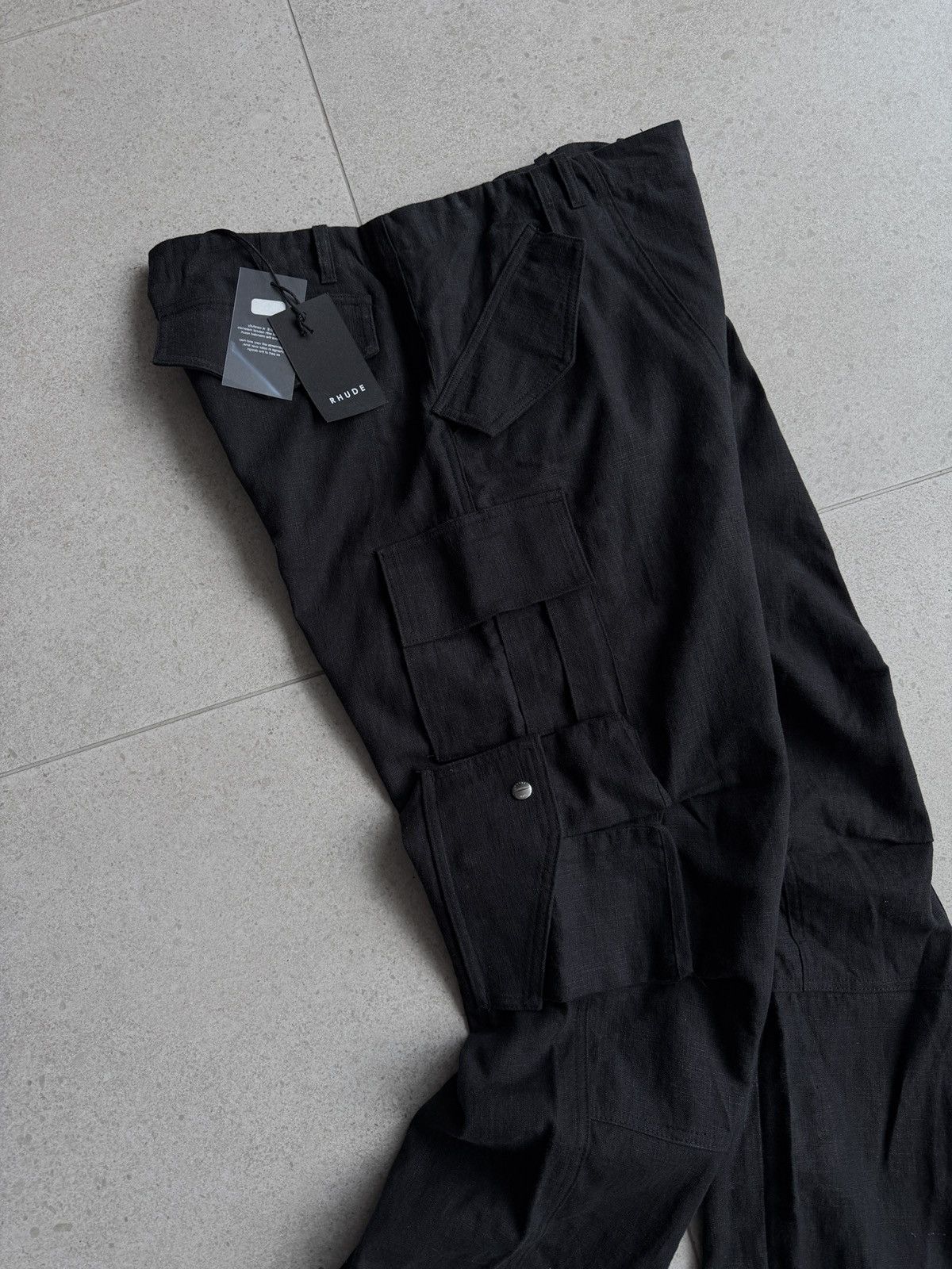 Rhude Rhude linen multipocket cargo pants size XL Size US 36 / EU 52 - 10 Thumbnail
