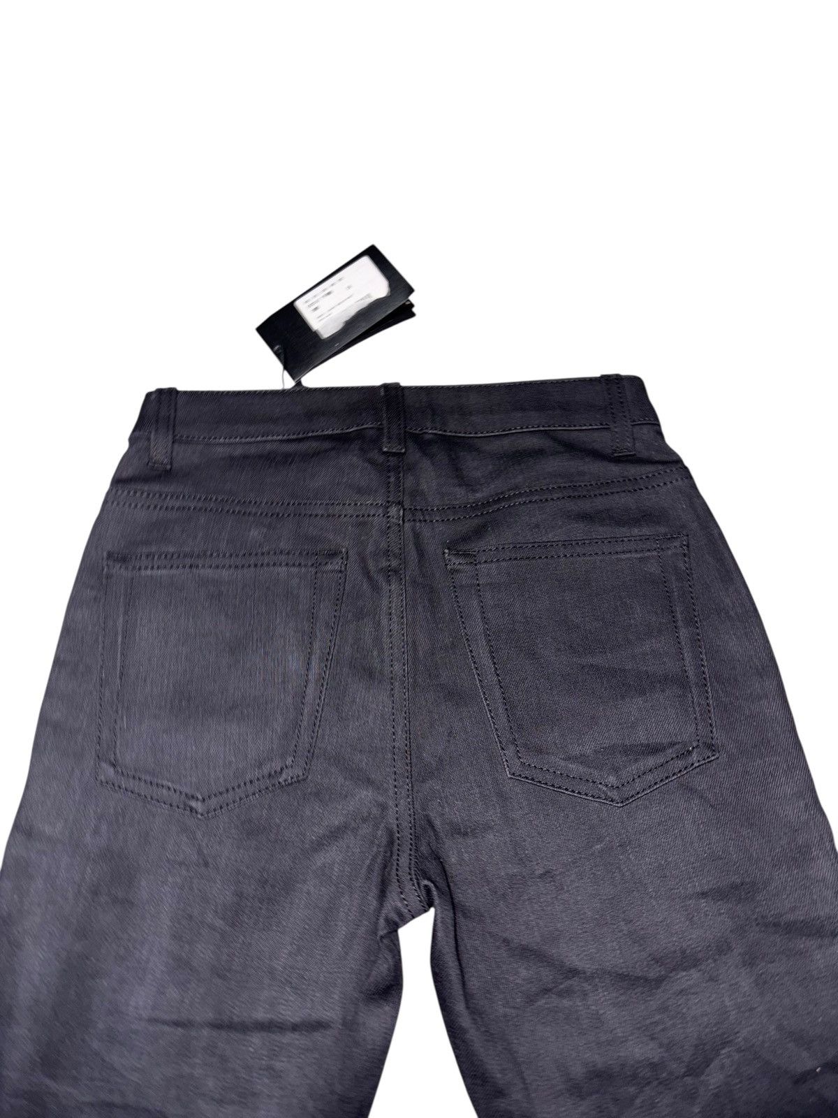 Saint Laurent Paris 25x31 Saint Laurent D05 Waxed Stacked whiskered jeans denim Size US 26 / EU 42 - 5 Thumbnail