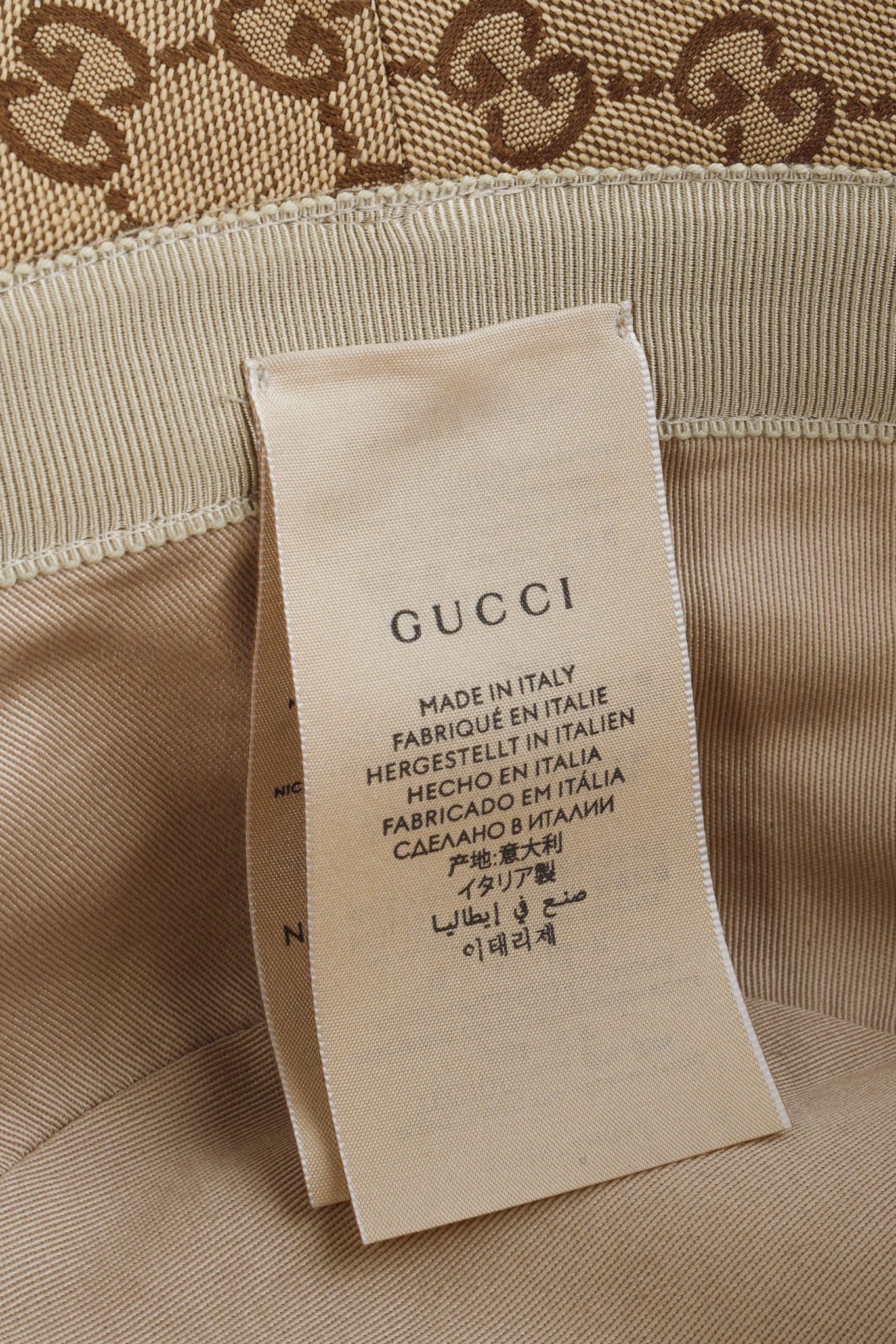Gucci Gucci GG Monogram Canvas Bucket Hat Size ONE SIZE - 7 Thumbnail