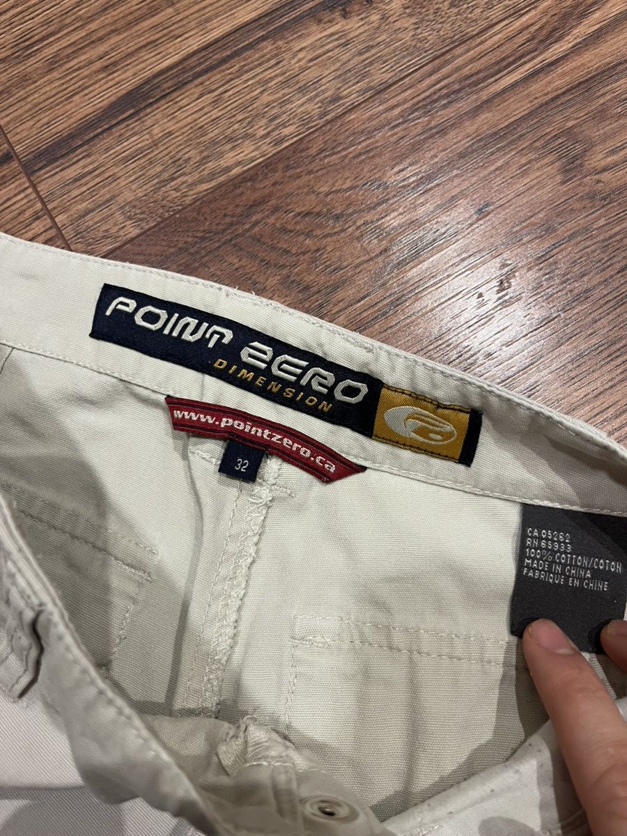 Point Zero Vintage PZCO Point Zero Wide Leg Baggy Jnco Style Cargo Pant Size US 32 / EU 48 - 6 Thumbnail