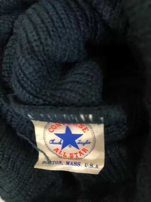 Converse × Vintage Vintage All Star Converse Trademark Logo beanie Hat Size ONE SIZE - 4 Thumbnail