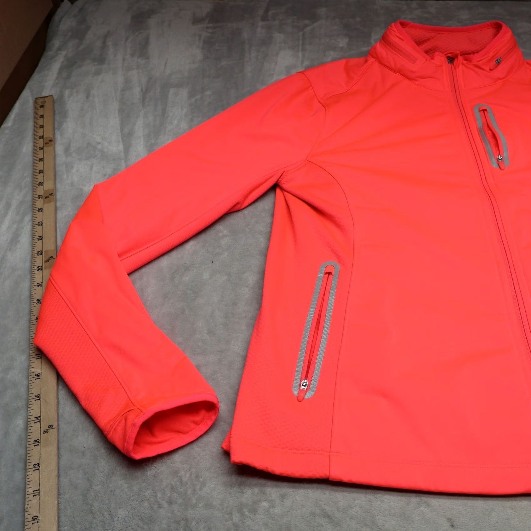Under Armour Under Armour Jacket Women XL Pink ColdGear Fitted Full Zip Athletic Running Gym Size XL / US 12-14 / IT 48-50 - 2 Thumbnail