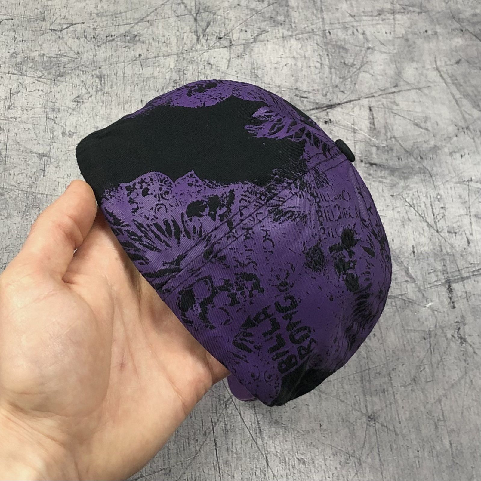 Billabong Y2K Billabong Purple Skulls Cap AOP Size ONE SIZE - 5 Thumbnail