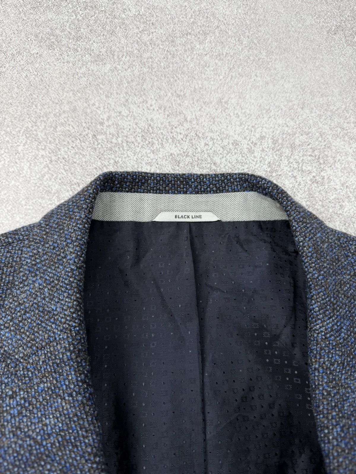 Other Carl Gross Black Line Wool Blazer Jacket Size 48R Size 48R - 6 Thumbnail