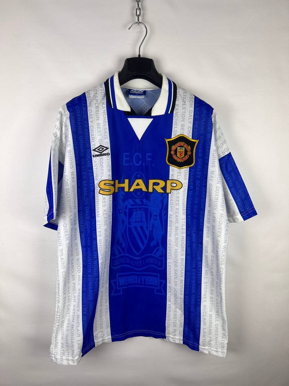 Umbro Manchester United Umbro 1994/96 vintage jersey size XL Size US XL / EU 56 / 4 - 1 Thumbnail
