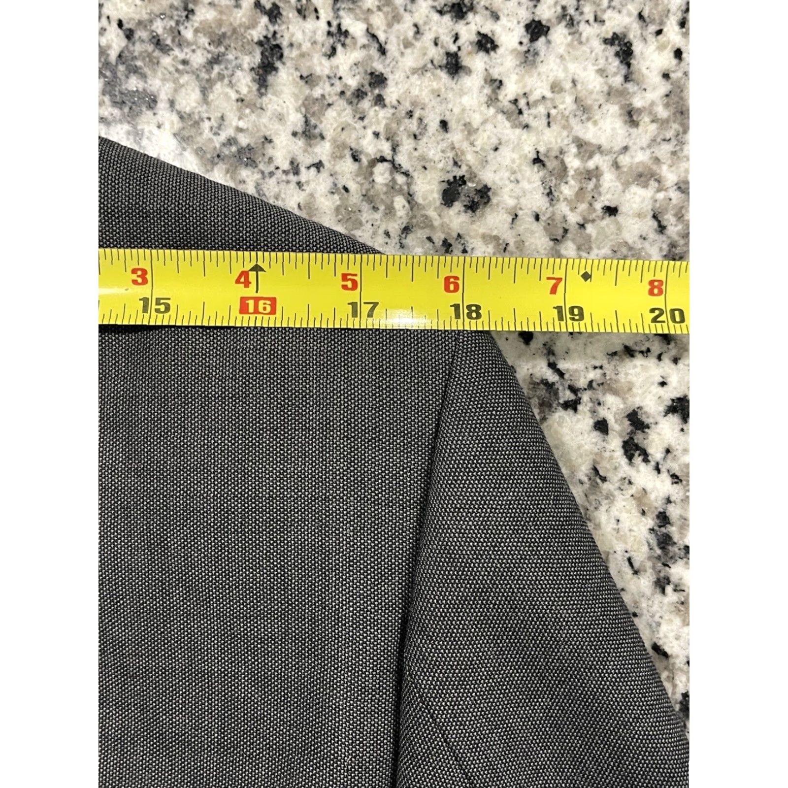 Ralph Lauren Lauren Ralph Lauren Jacket Mens 38R Gray Blazer Wool Blend 2 Button Solid Lined Business Casual Party/Cocktail Travel Workwear Mens Size 38R - 6 Thumbnail