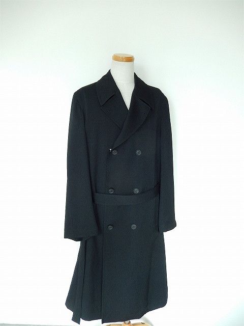 Yohji Yamamoto Yohji Yamamoto REGULATION - 8B DOUBLE BREASTED COAT Size US L / EU 52-54 / 3 - 5 Thumbnail