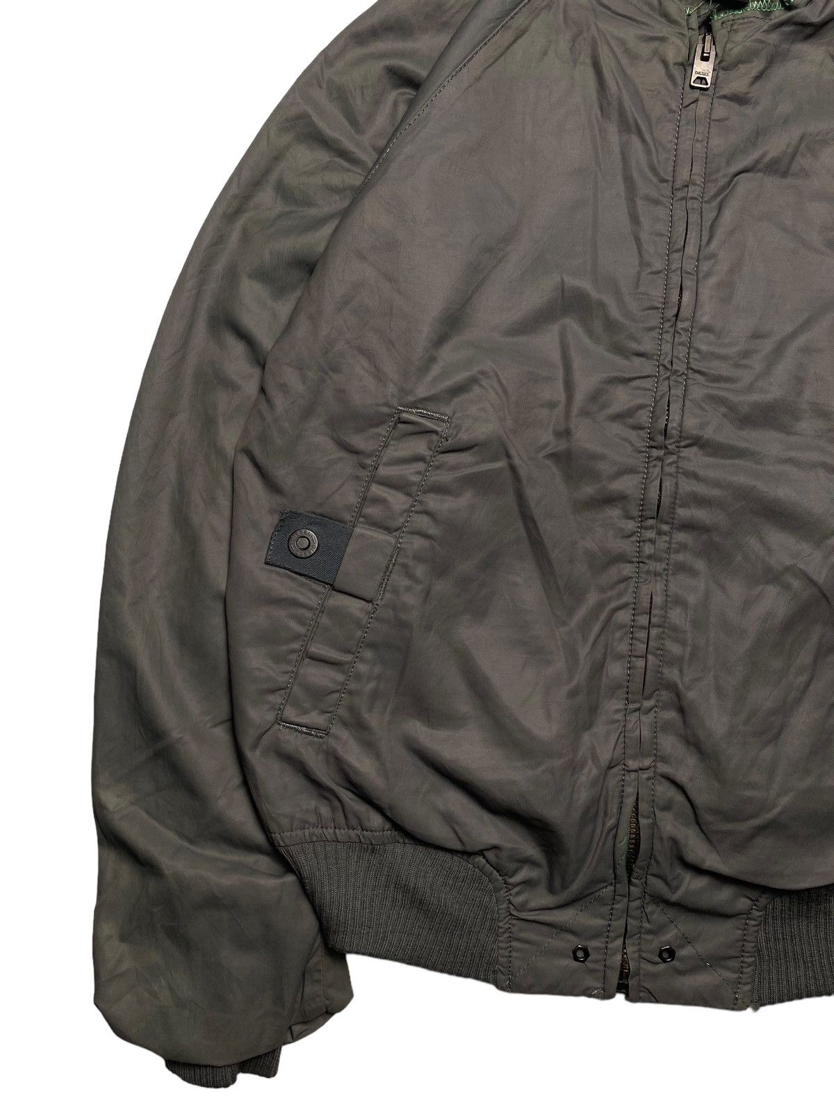 Diesel 2000s Diesel - Window Pocket Bomber Jacket Size US M / EU 48-50 / 2 - 3 Thumbnail
