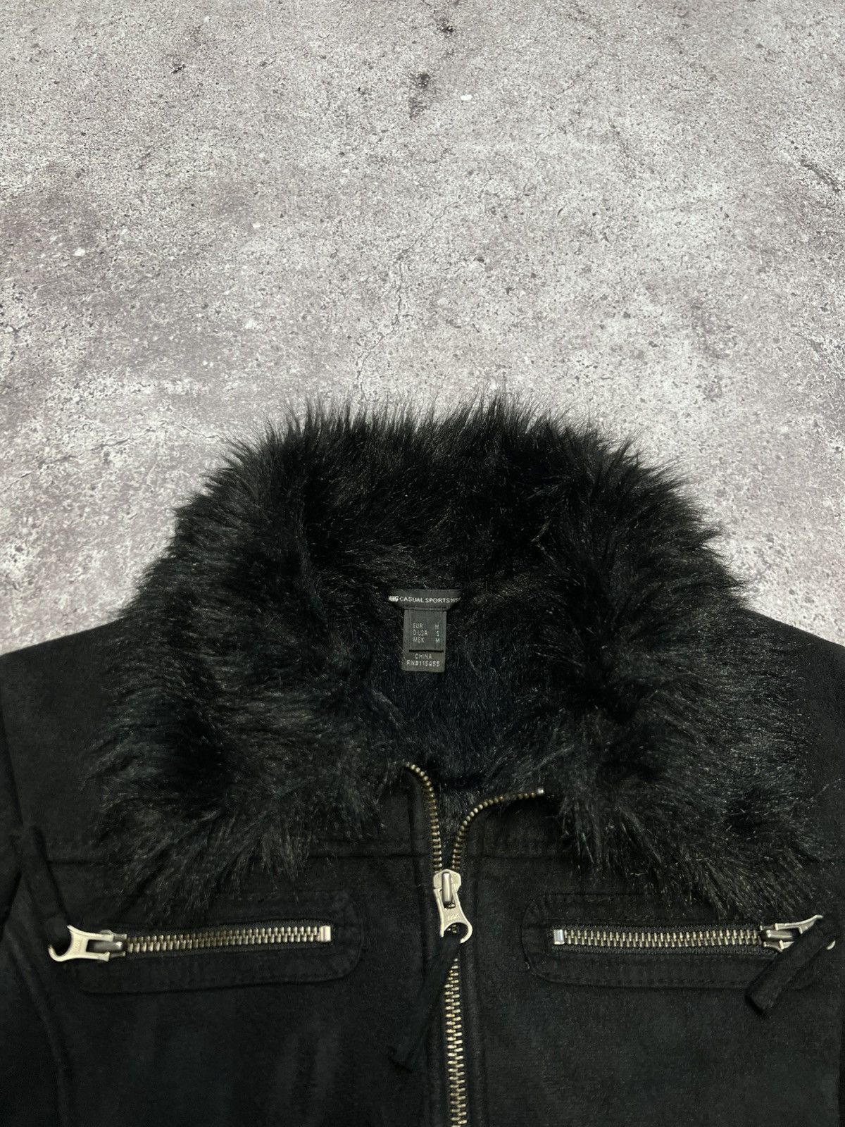 Japanese Brand Vintage Japanese Faux Fur RickOwen's Style Jacket Y2K Size M / US 6-8 / IT 42-44 - 5 Thumbnail