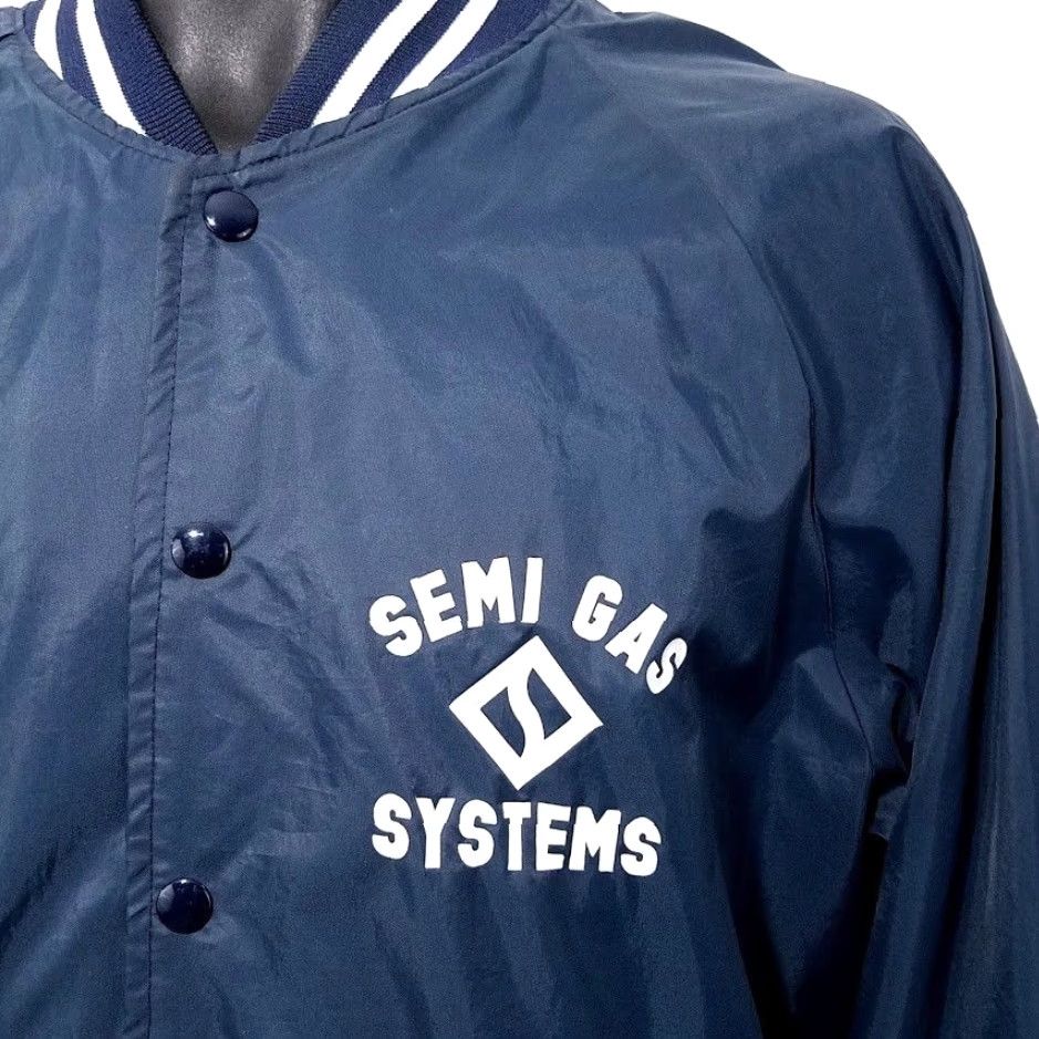 Vintage VINTAGE Hartwell Semi Gas Satin Bomber Jacket Mens Size L Blue 80s Made In USA Flight/Bomber Mens Bullets Size US L / EU 52-54 / 3 - 3 Thumbnail