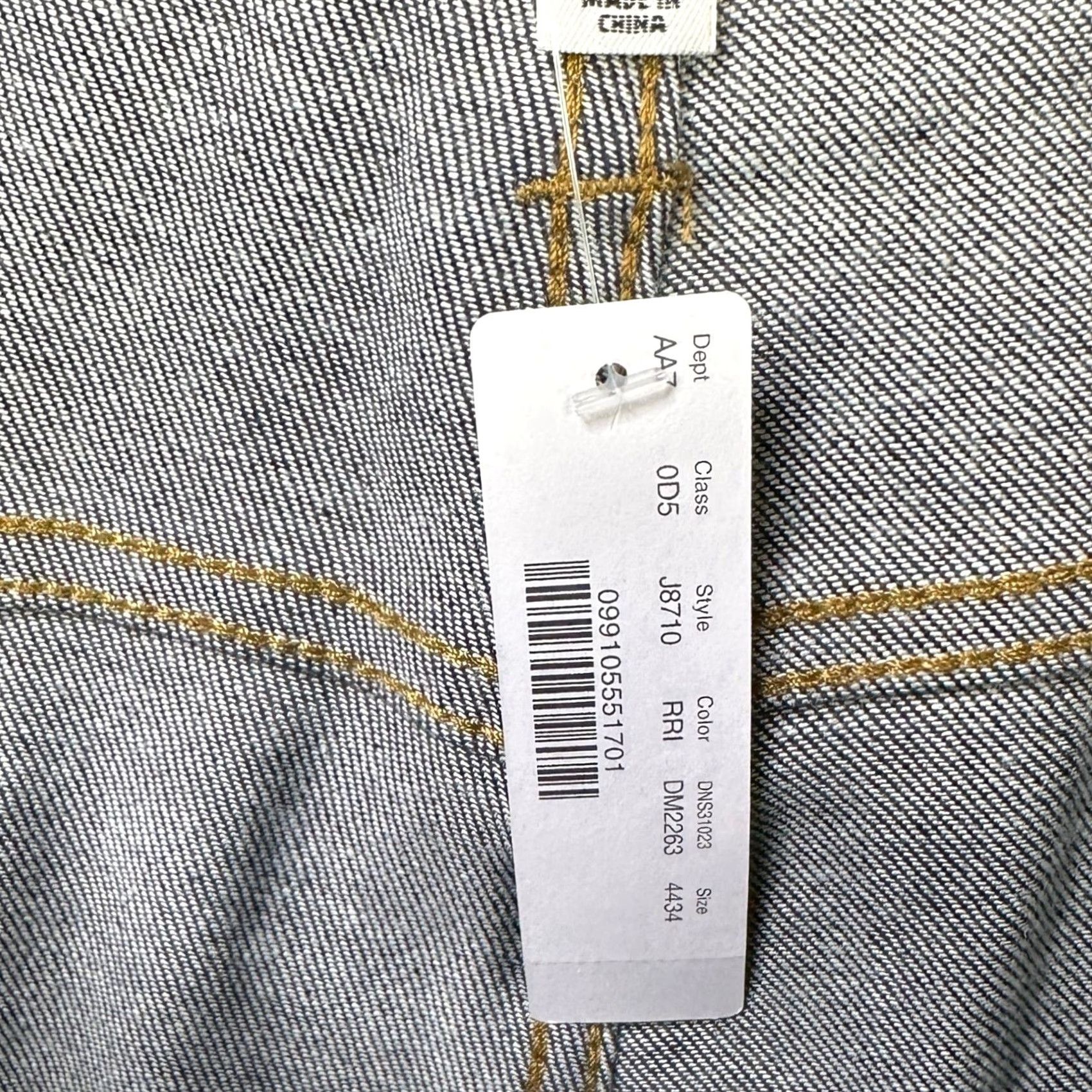 J.Crew J. Crew 770 Jeans Straight Mens 44X34 Blue Kurabo Premium Japanese Denim Dark Washed NEW Size US 44 / EU 60 - 2 Thumbnail