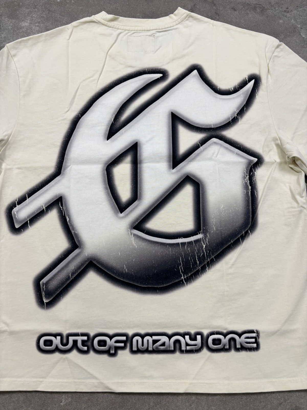 Godspeed Godspeed Sunken Liberty Tee, Bone Size US XL / EU 56 / 4 - 6 Thumbnail