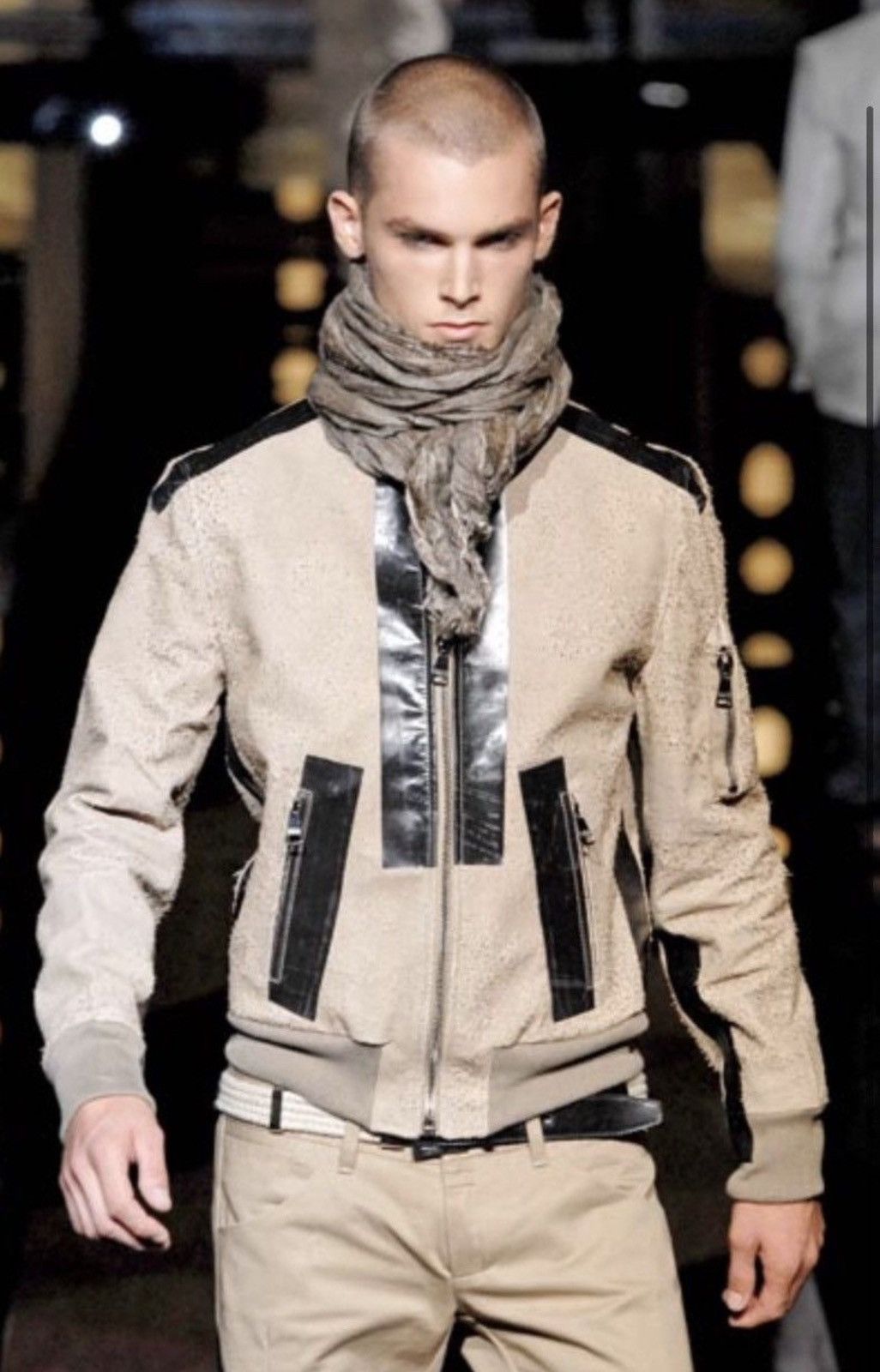 Dolce & Gabbana × Vintage Dolce&Gabbana leather bomber Size US L / EU 52-54 / 3 - 2 Thumbnail