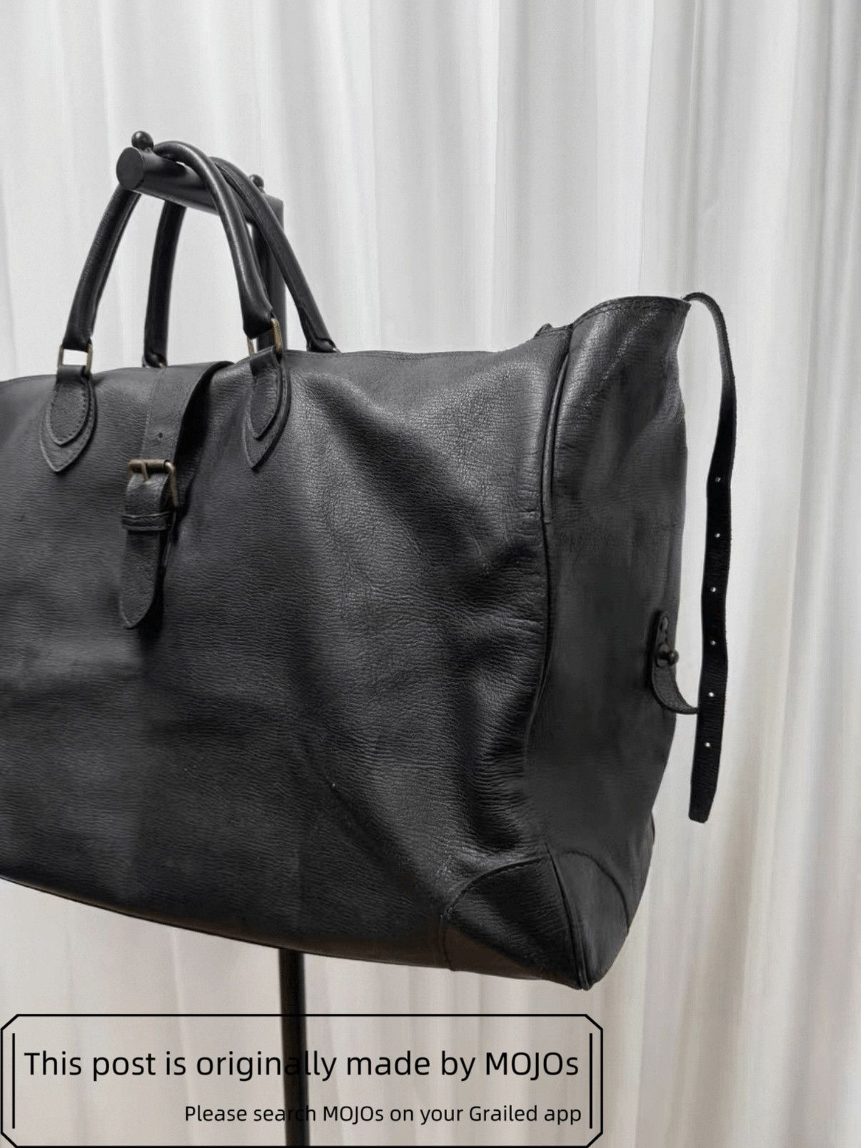 Comme des Garcons Comme Des Garcons 80S Leather Boston Bag mojos15 Size ONE SIZE - 2 Thumbnail