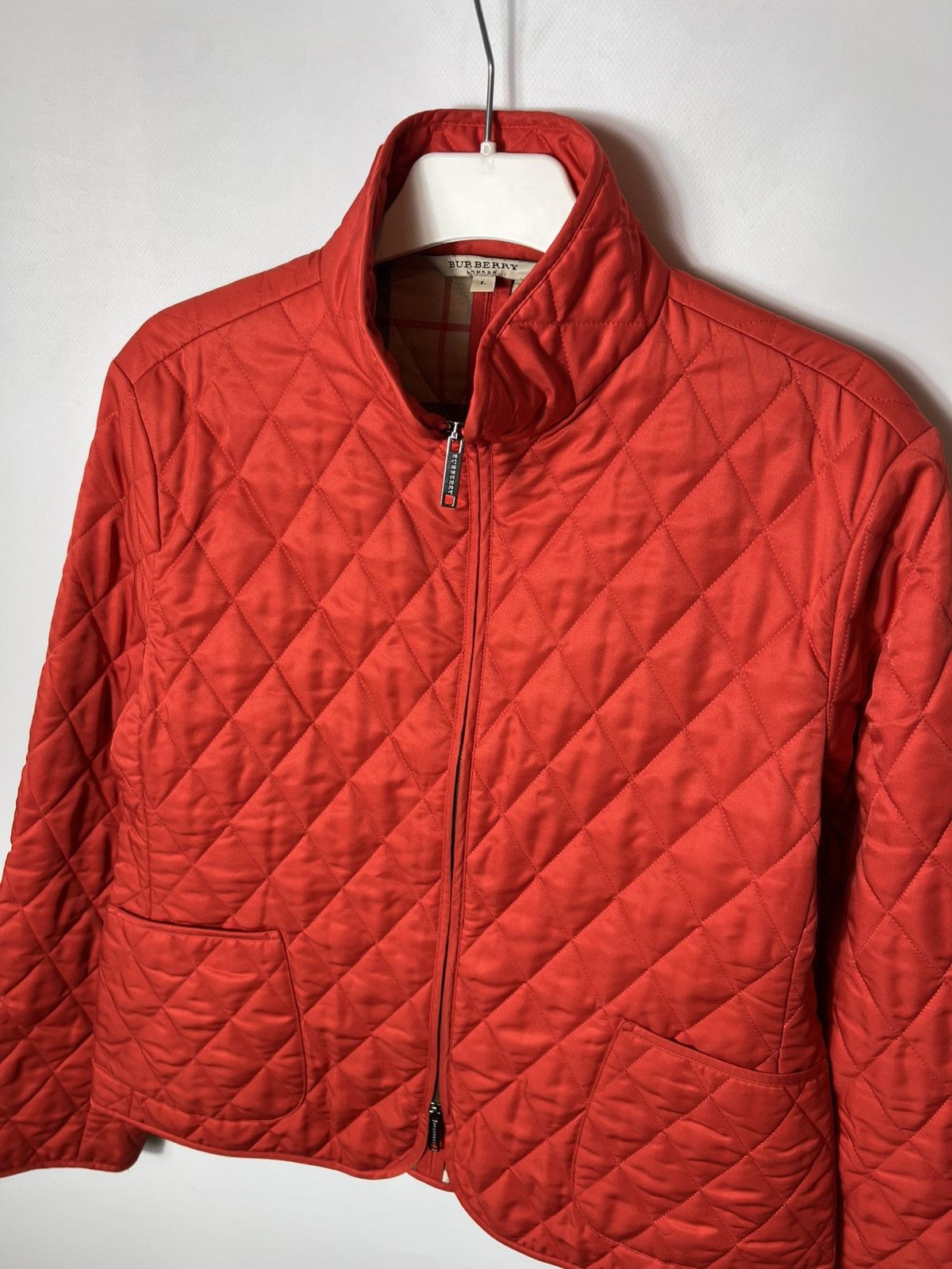 Burberry Vintage luxury Burberry Nova Check Quilted Jacket Size L Size L / US 10 / IT 46 - 2 Thumbnail