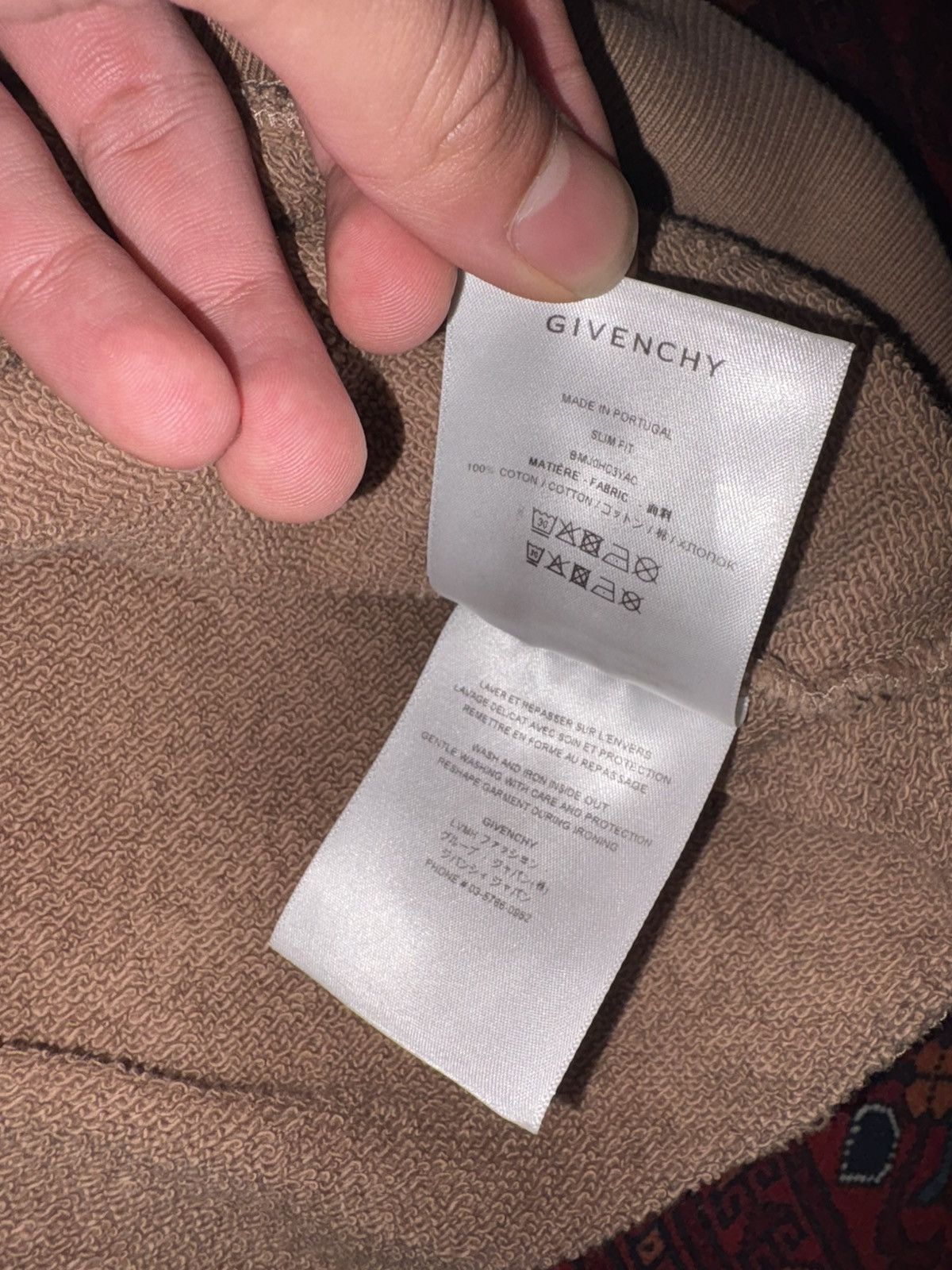 Givenchy Givenchy hoodie tan FITS S-M Size US S / EU 44-46 / 1 - 6 Thumbnail