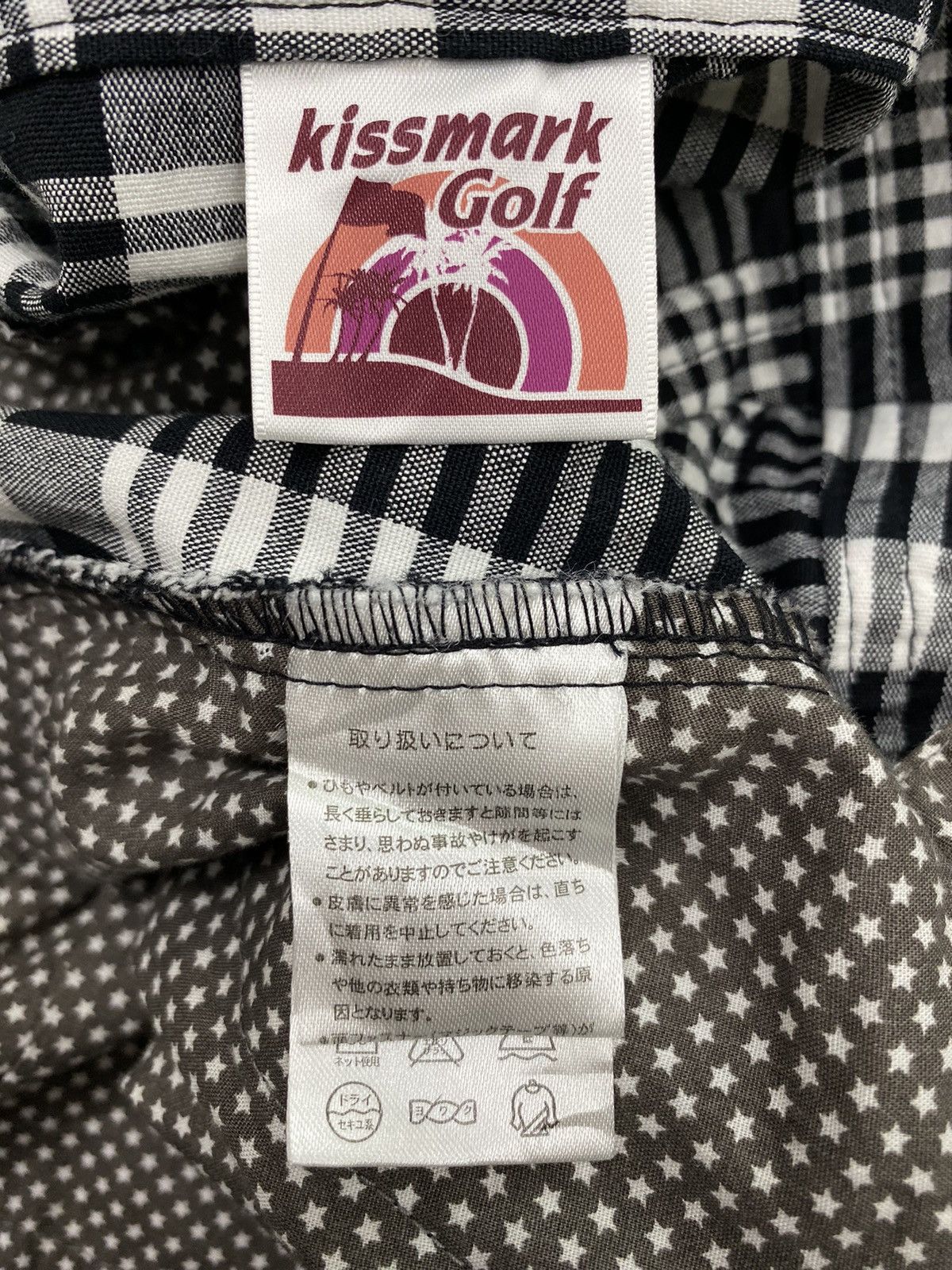 Japanese Brand Kissmark Golf Plaid Cargo Skirt Size 29" - 8 Thumbnail