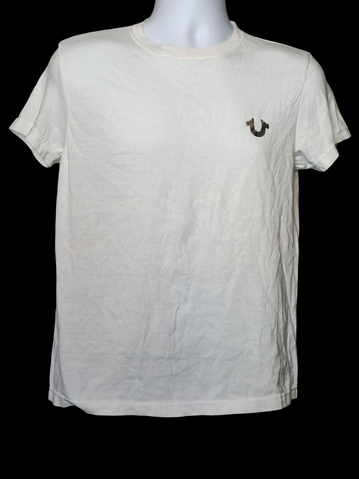 True Religion True Religion Men's White Short Sleeve T-Shirt Size US L / EU 52-54 / 3 - 3 Thumbnail