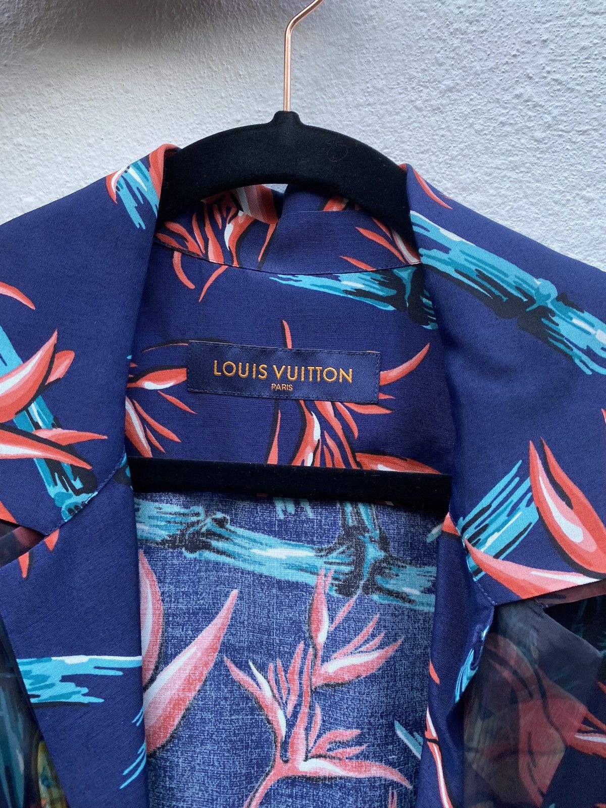 Louis Vuitton Hawaiian Shirt with print Size US M / EU 48-50 / 2 - 10 Thumbnail