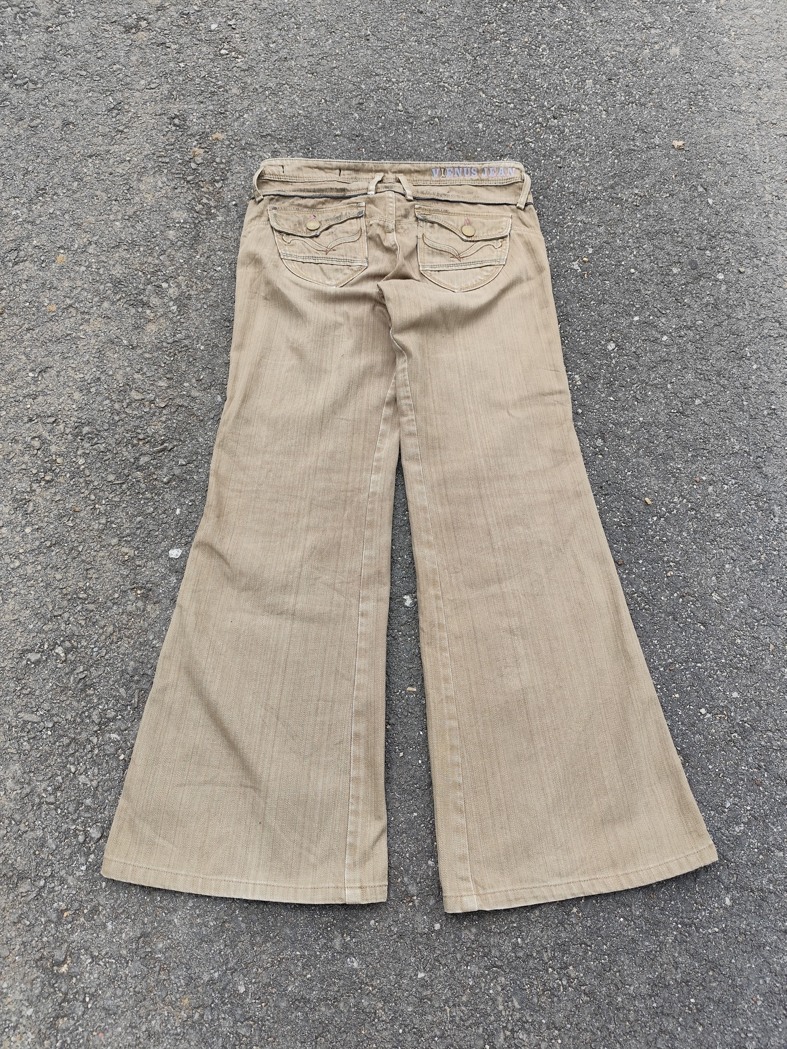 Edwin Vintage Edwin Vienus Flare Nice Colour Denim - B_J/1124/4 Size 29" - 4 Thumbnail