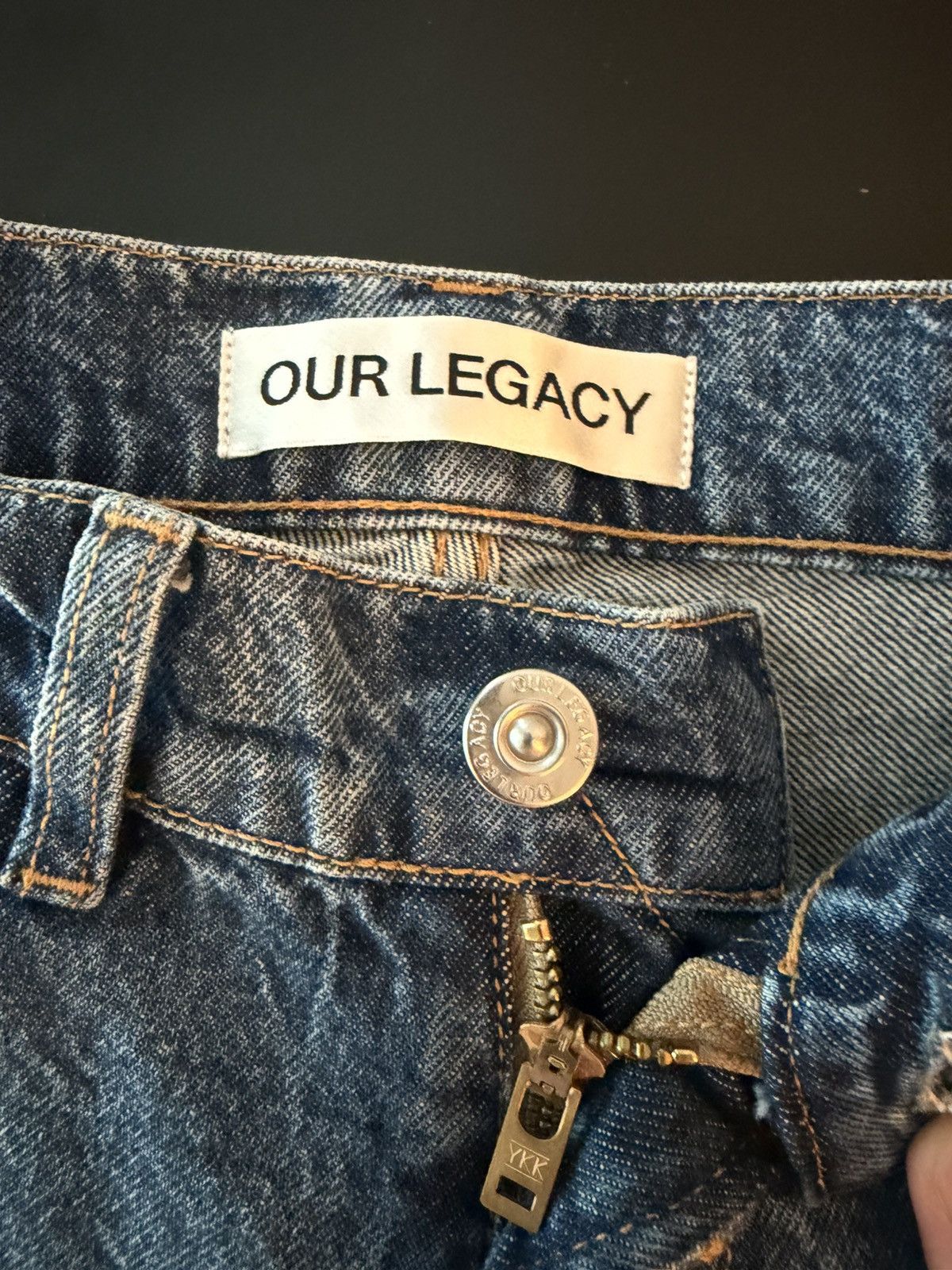 Our Legacy Our legacy third cut denim jeans Size US 34 / EU 50 - 4 Thumbnail