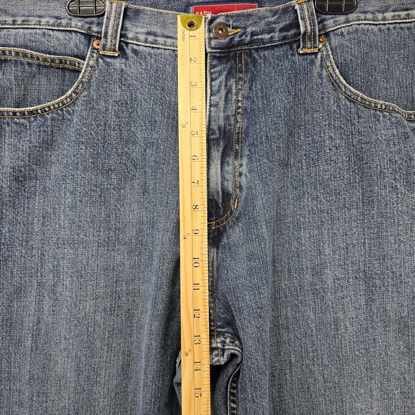 Anchor Blue Vintage Anchor Blue Jeans Mens 38x30 Blue Baggy Wide Leg Y2K Size US 38 / EU 54 - 12 Thumbnail