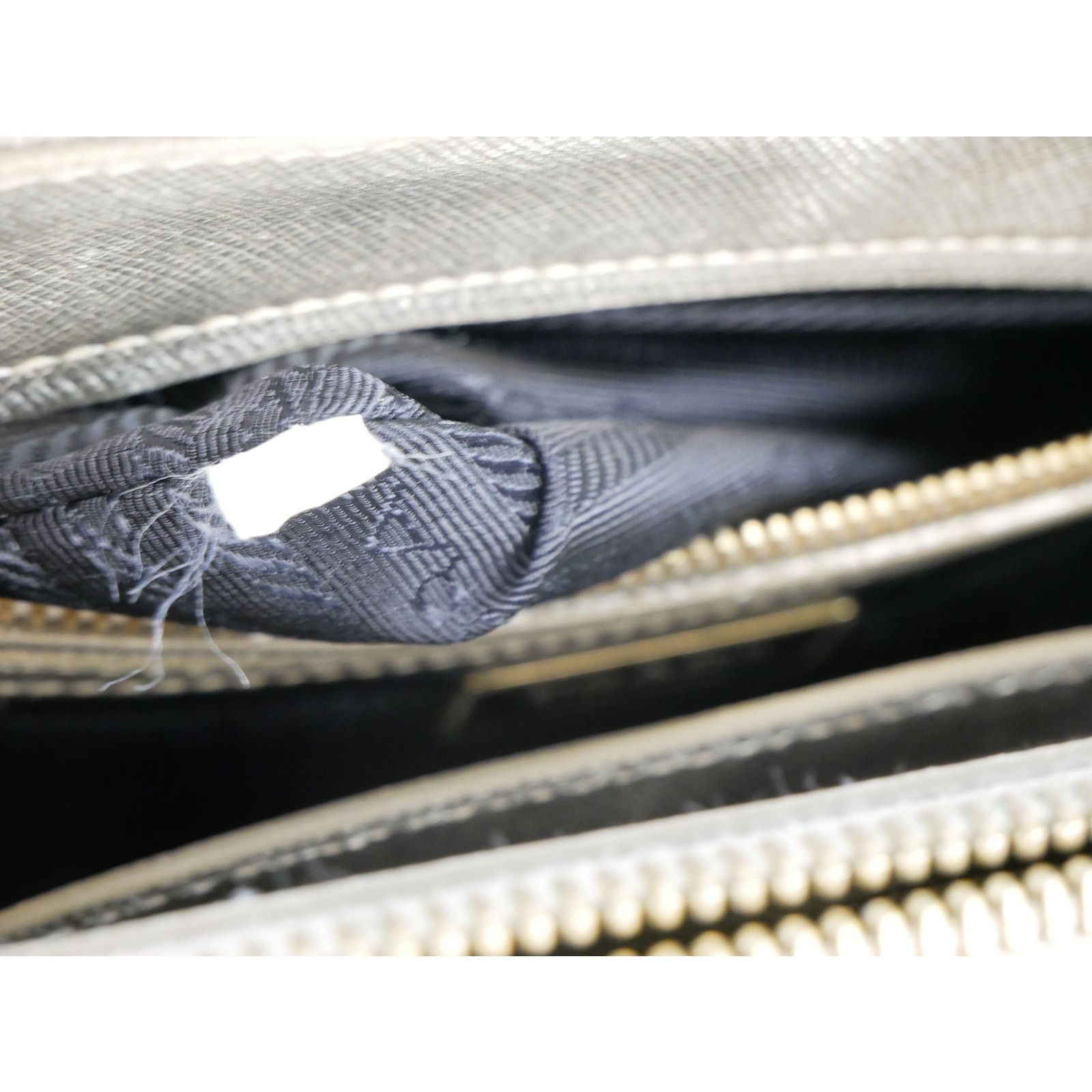 Prada Prada Gold Lux Galleria Tote Size ONE SIZE - 11 Thumbnail