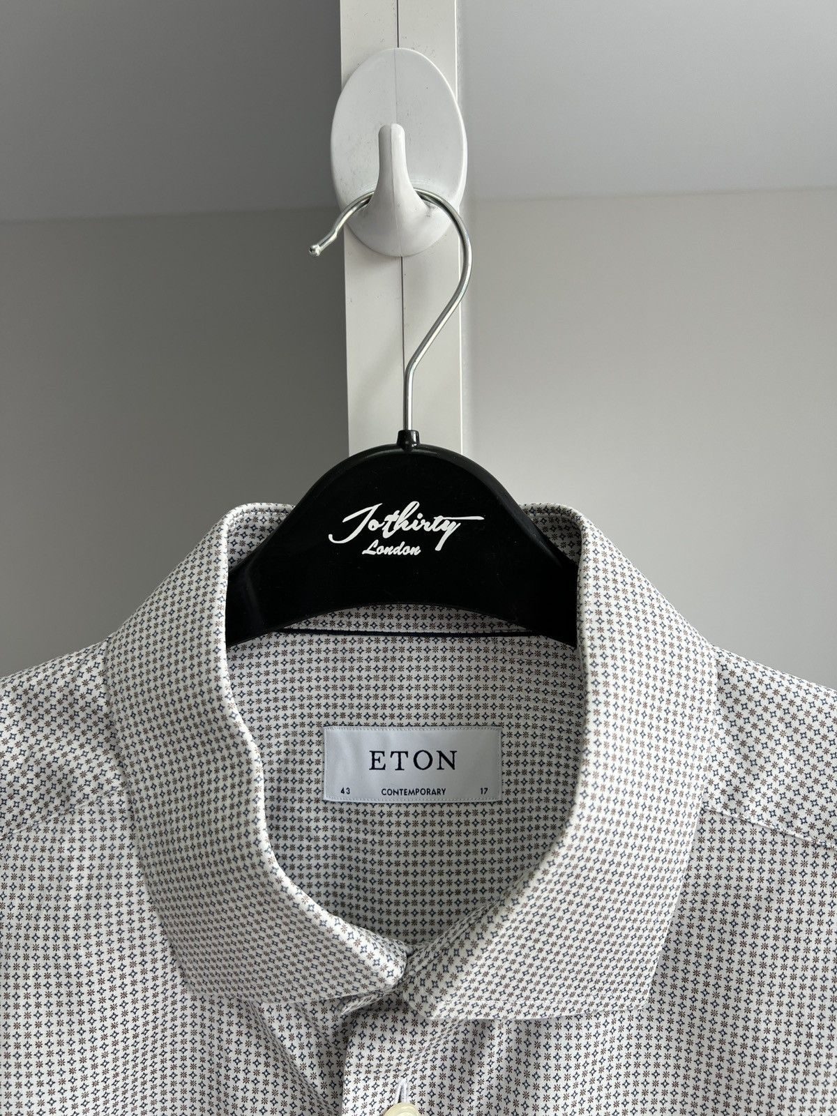 Eton × Vintage Vintage Eton Luxury Button up shirt Size US L / EU 52-54 / 3 - 7 Thumbnail