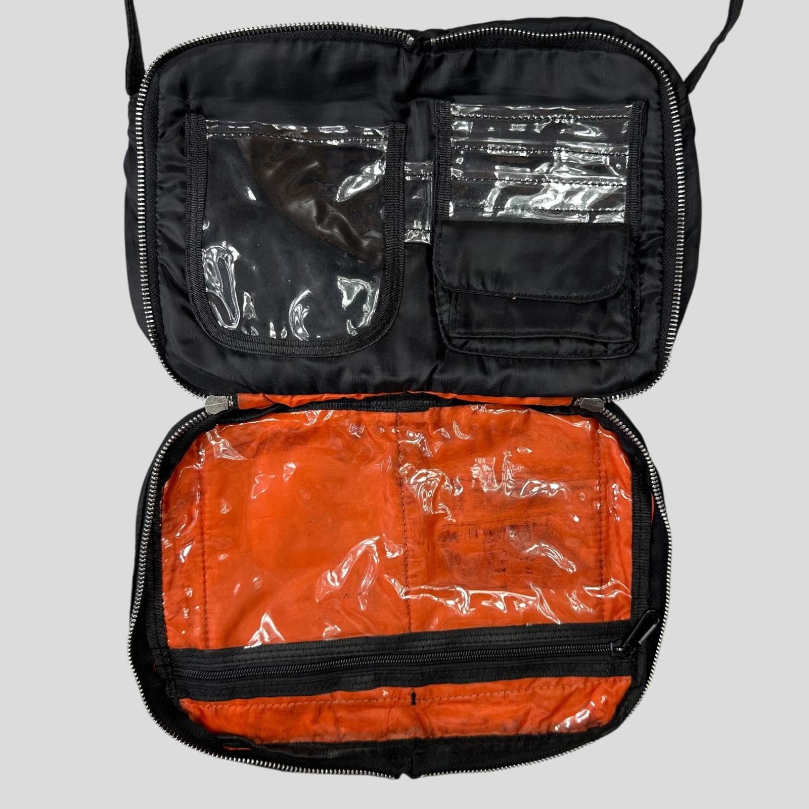 Porter Porter 00’s Black Nylon Tanker Multipocket Crossbody Bag Size ONE SIZE - 7 Thumbnail