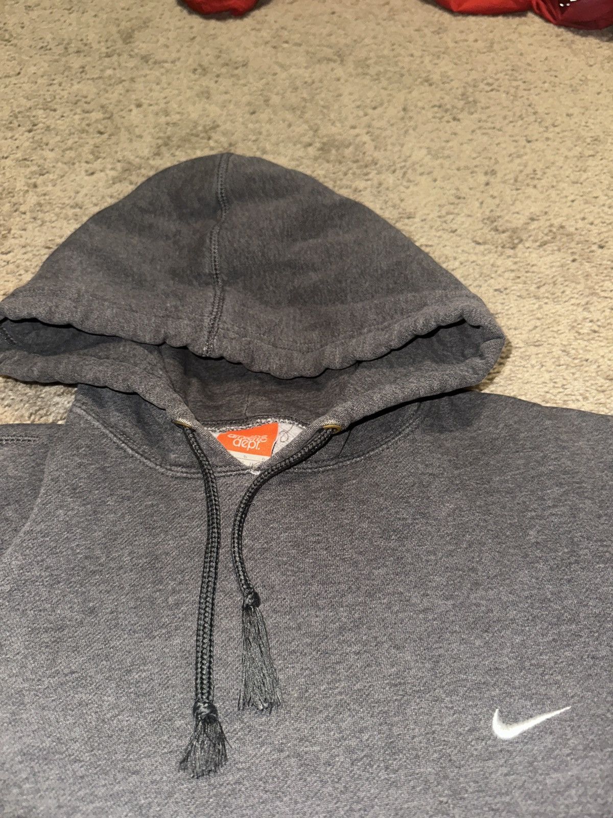 Nike × Vintage Y2K Nike Hoodie Mini Swoosh Size US L / EU 52-54 / 3 - 3 Thumbnail