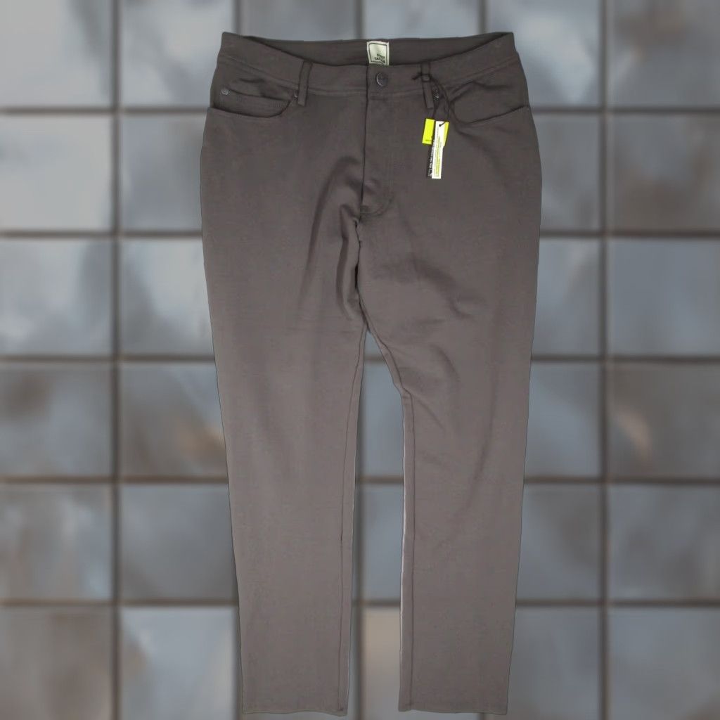 Vintage Swet Tailor Pants Mens 32 Gray Stretch Comfort Workwear Travel 32x32* Size US 32 / EU 48 - 1 Thumbnail